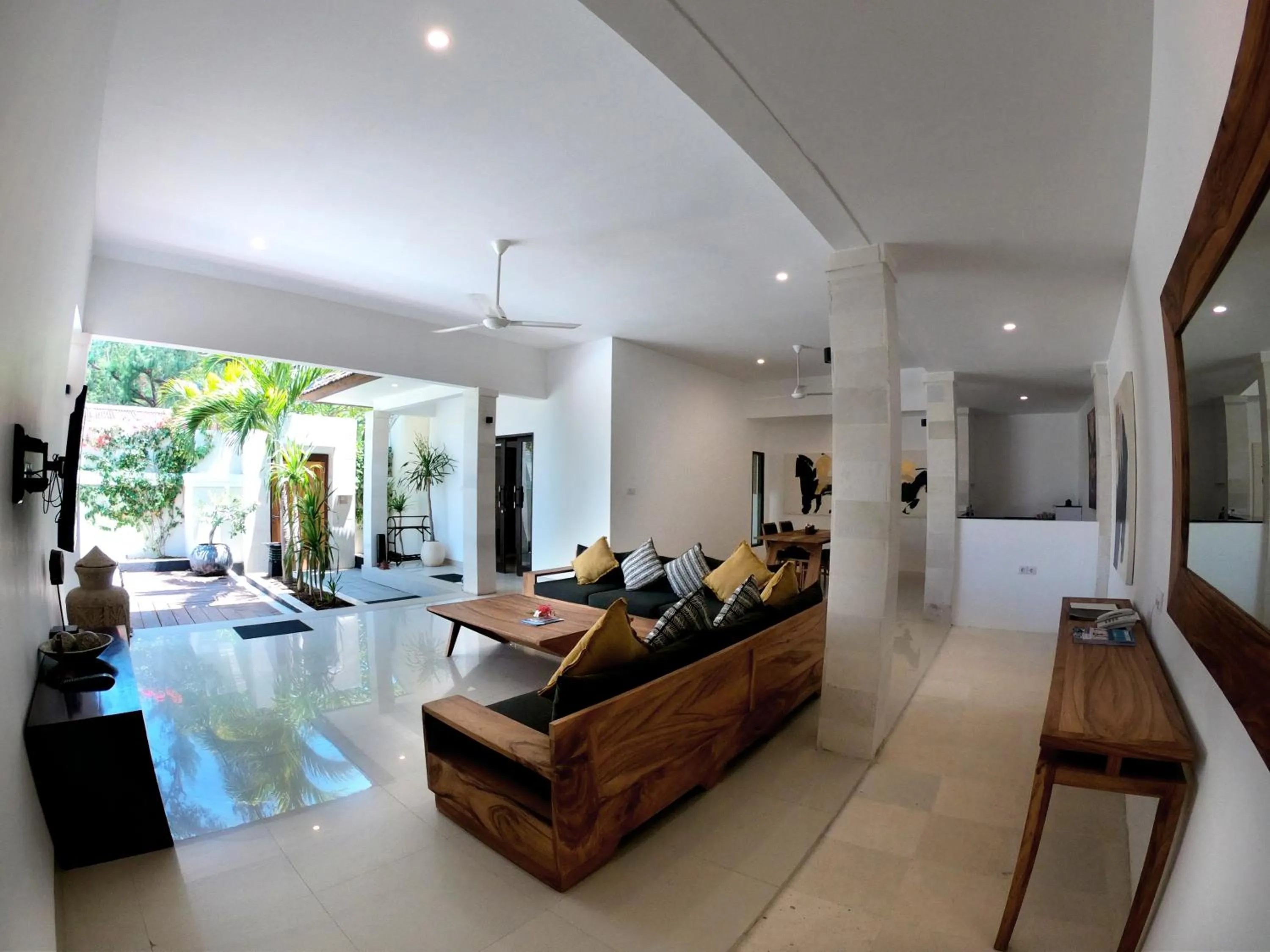 Living room in Kokomo Resort