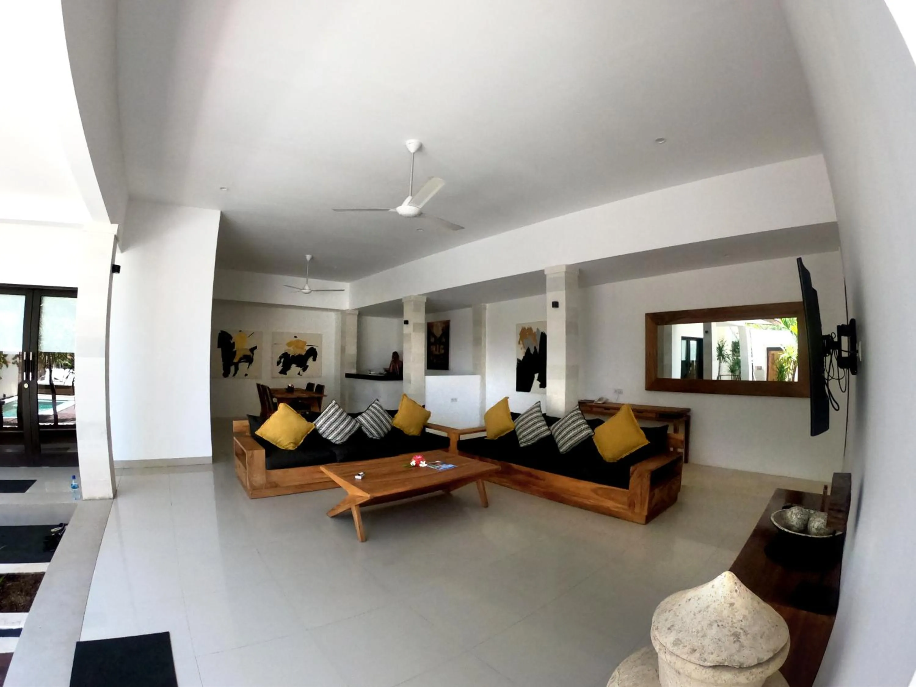 Living room in Kokomo Resort