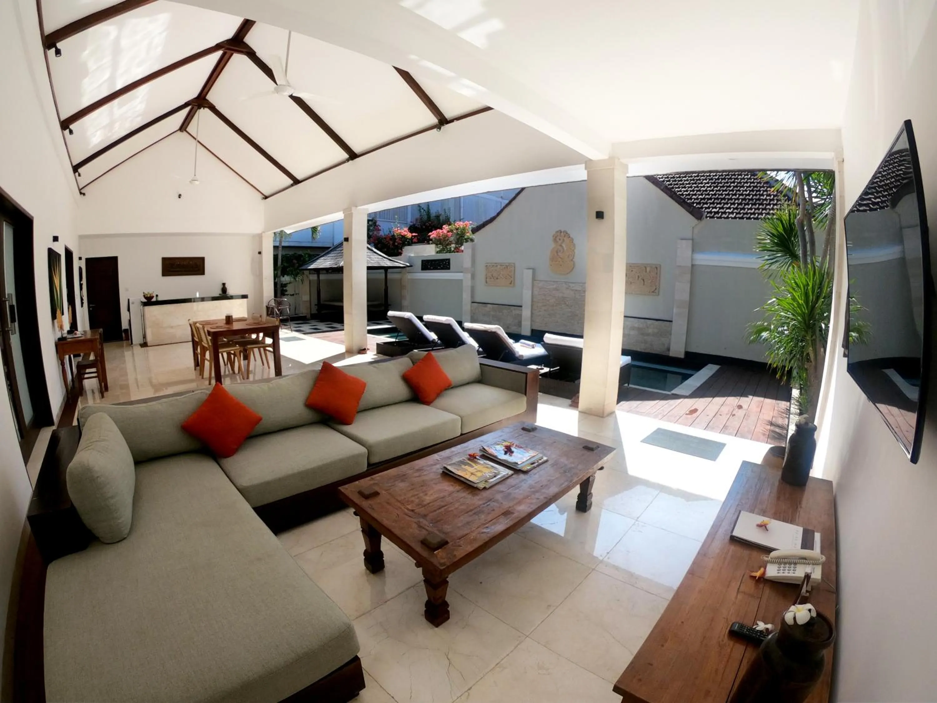 Living room in Kokomo Resort