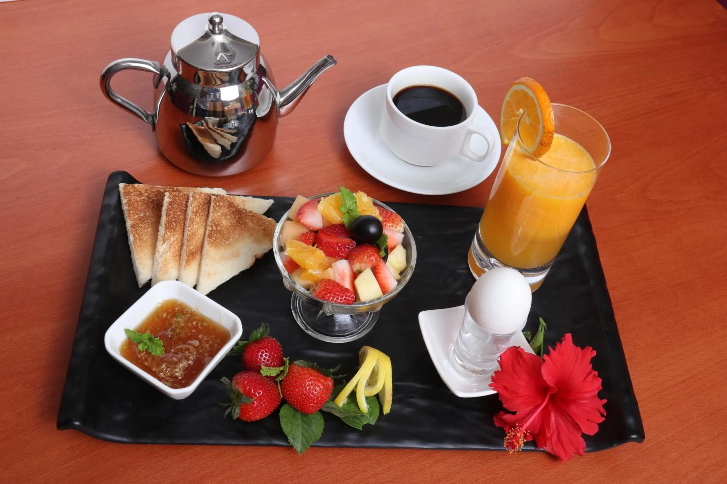 Food and drinks in Tropicana Hotel