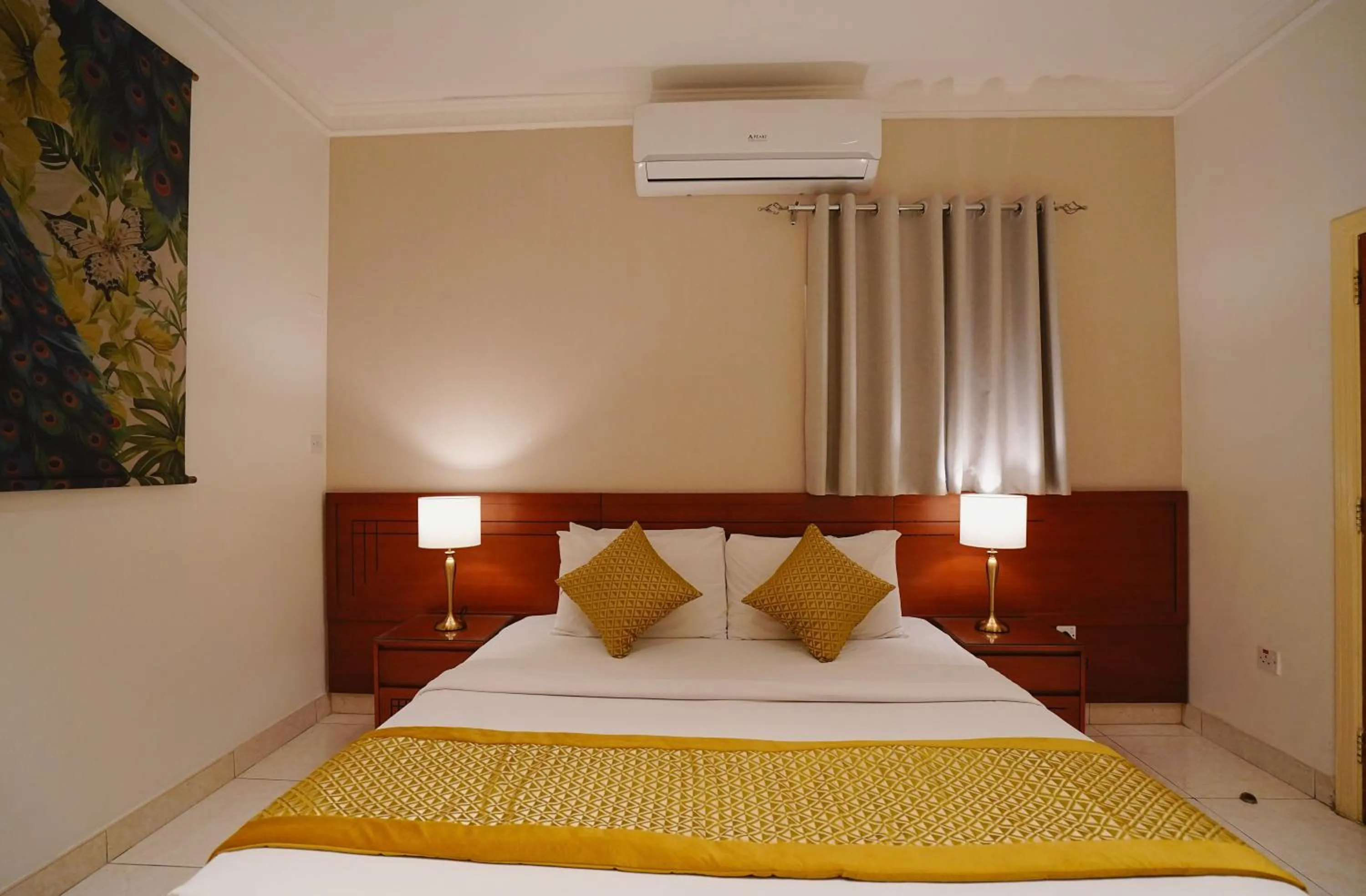 Bed in Tropicana Hotel