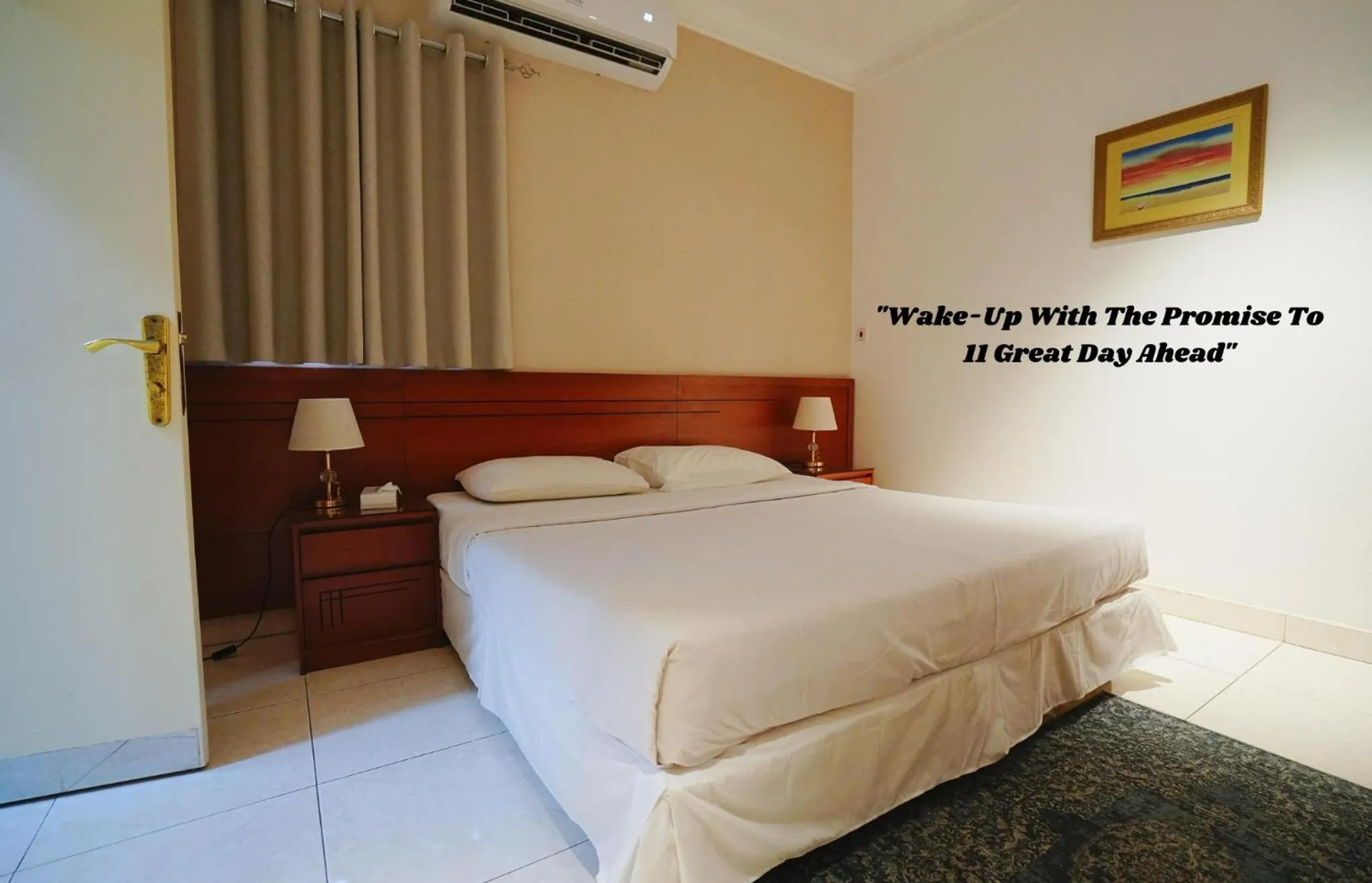 Bed in Tropicana Hotel