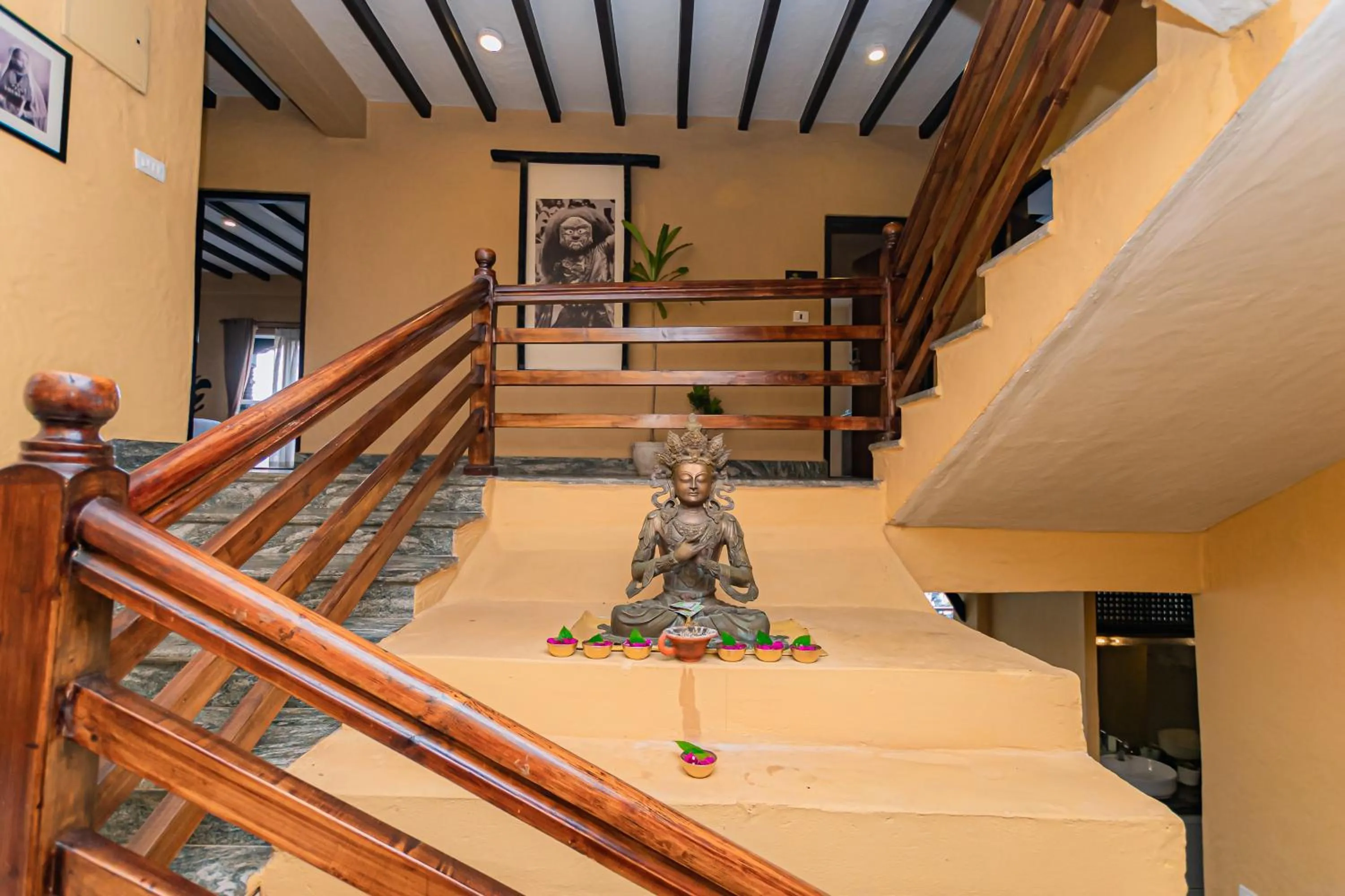 Property building in Pokhara Boutique Hotel