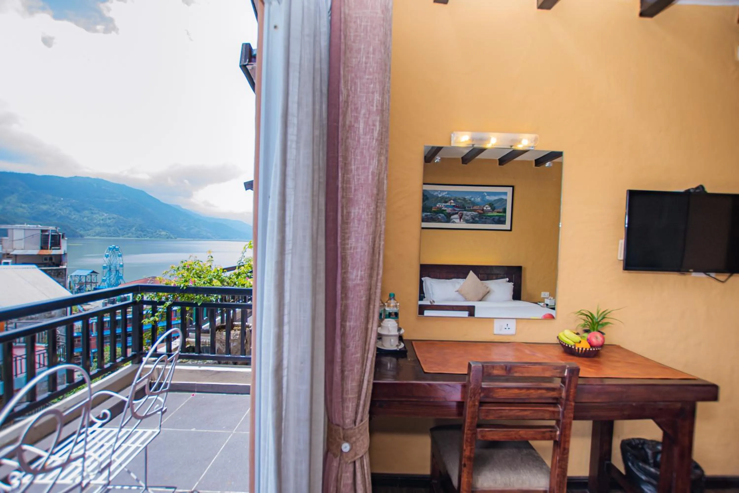 Natural landscape in Pokhara Boutique Hotel