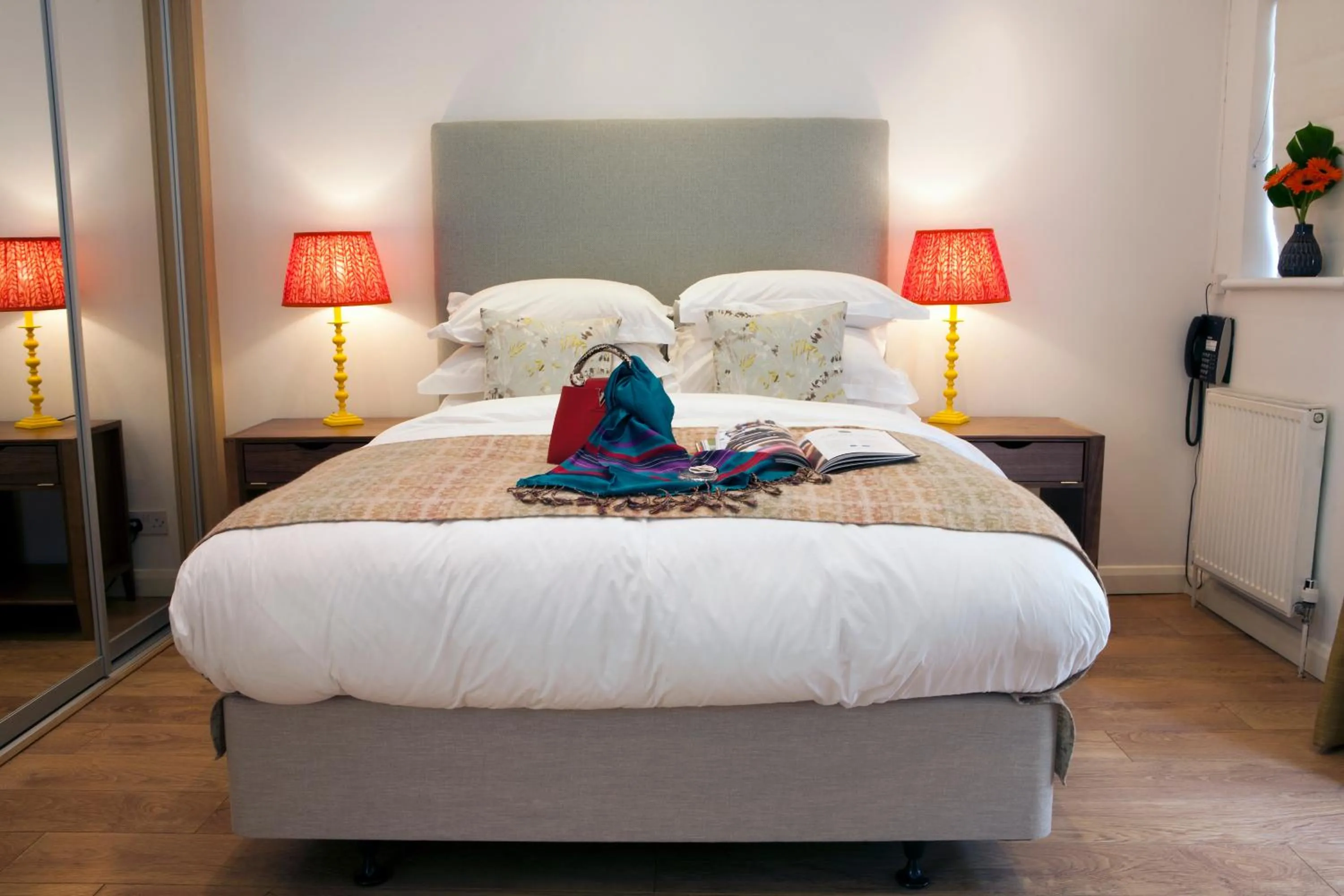 Bed in Sea Spray Hotel