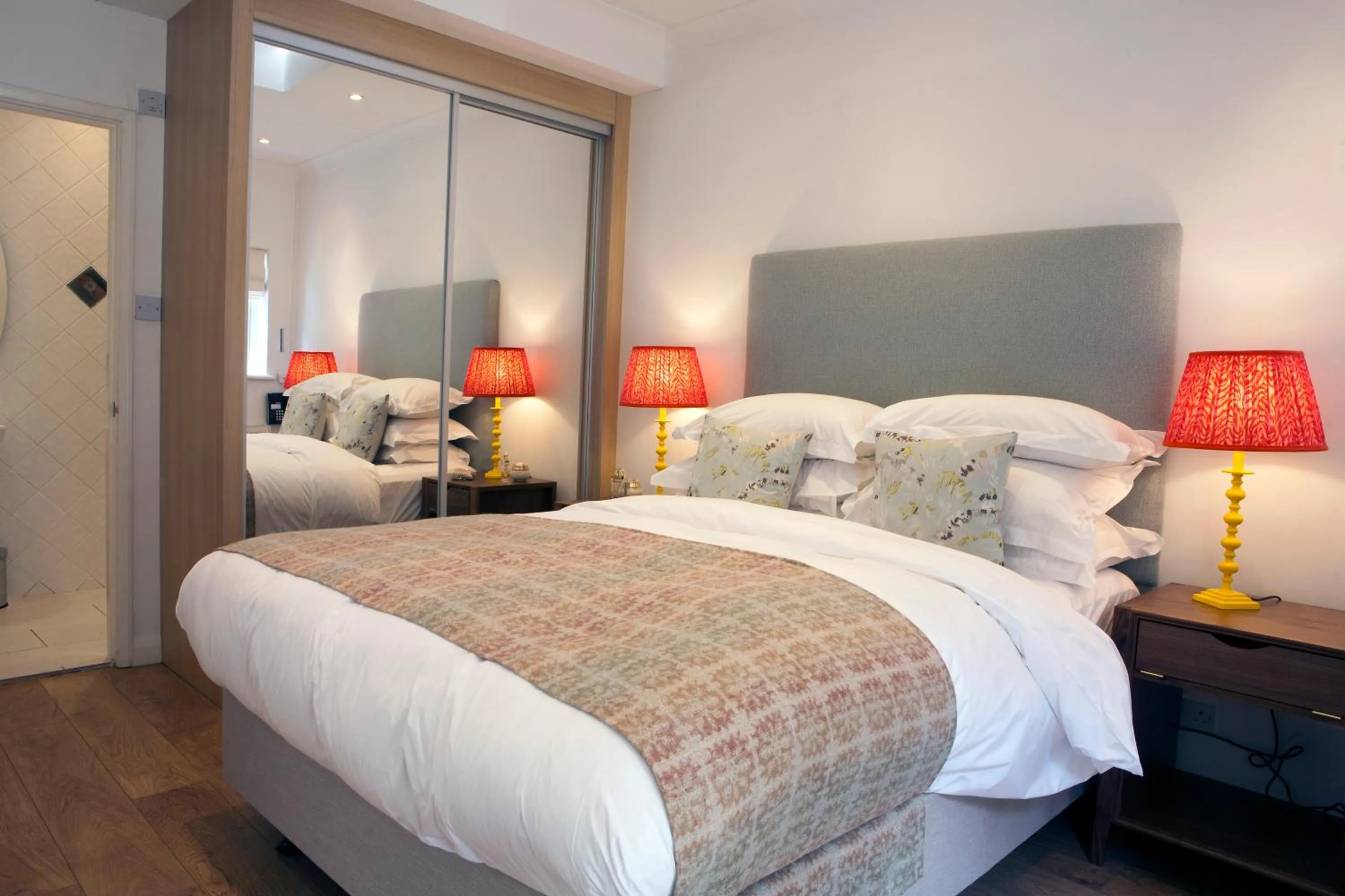 Bed in Sea Spray Hotel