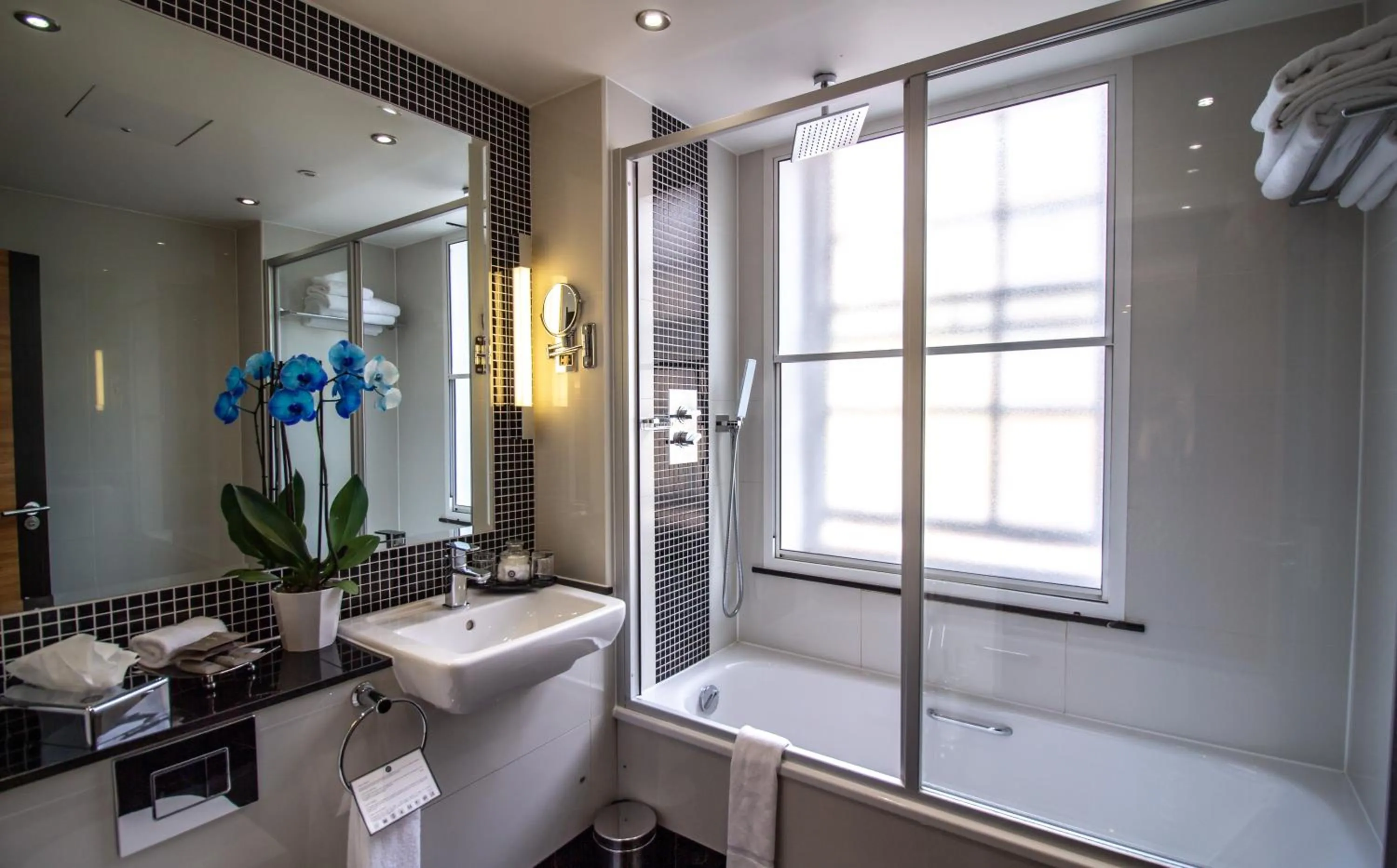 Bathroom in Rochester Hotel by Blue Orchid