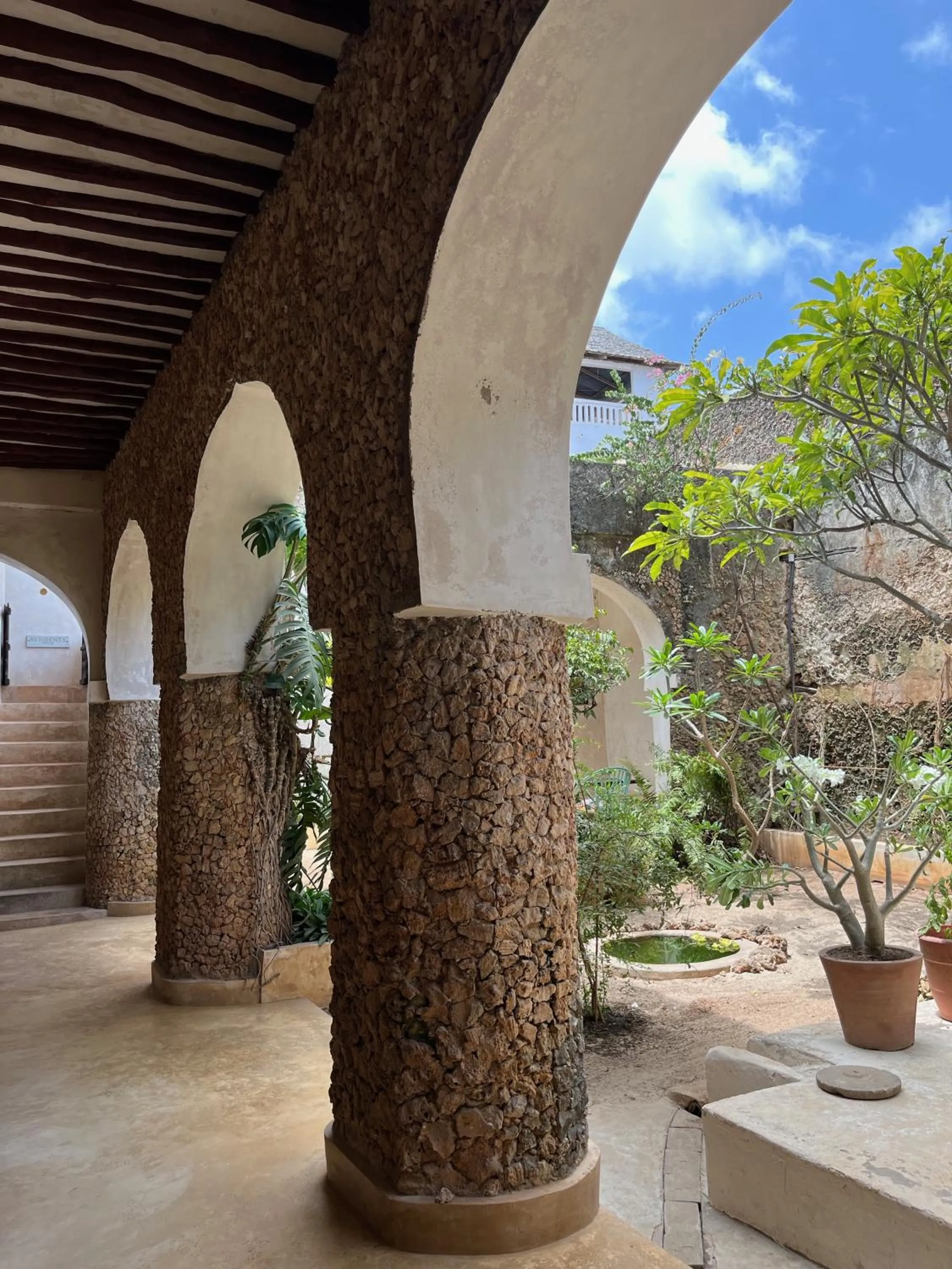 Patio in Subira House