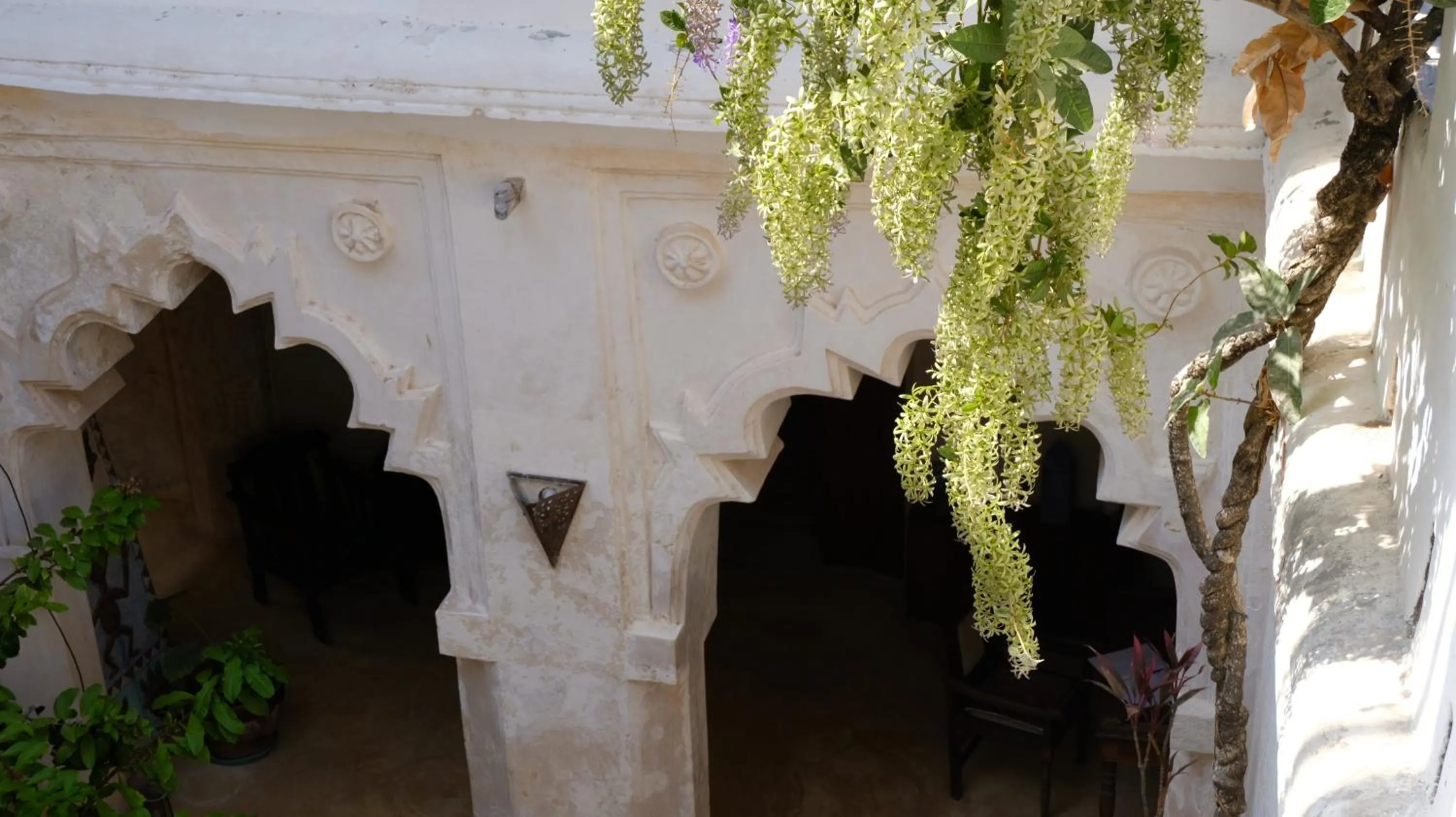 Facade/entrance in Subira House