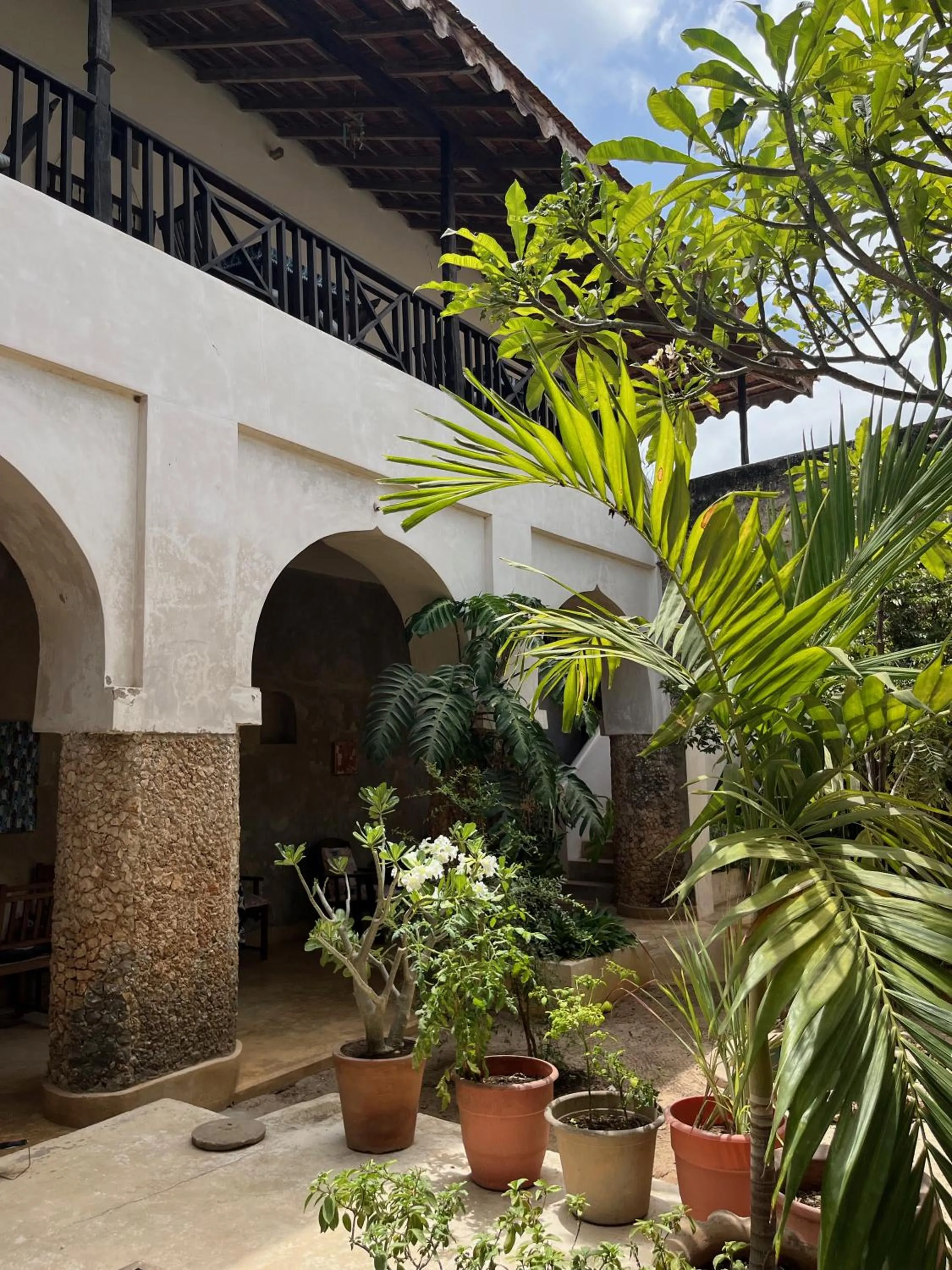 Patio in Subira House