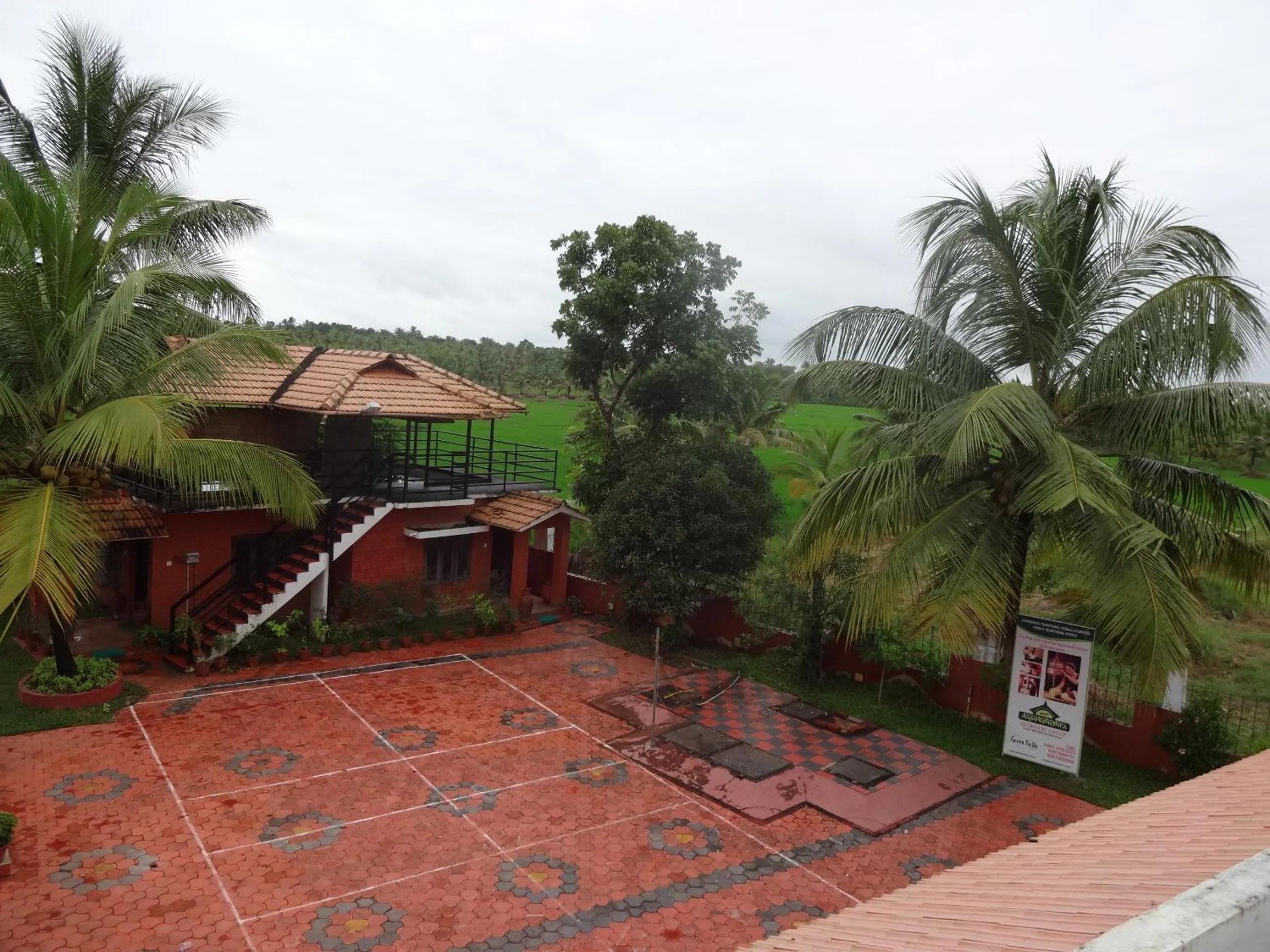 Landmark view in Green Fields Kumarakom