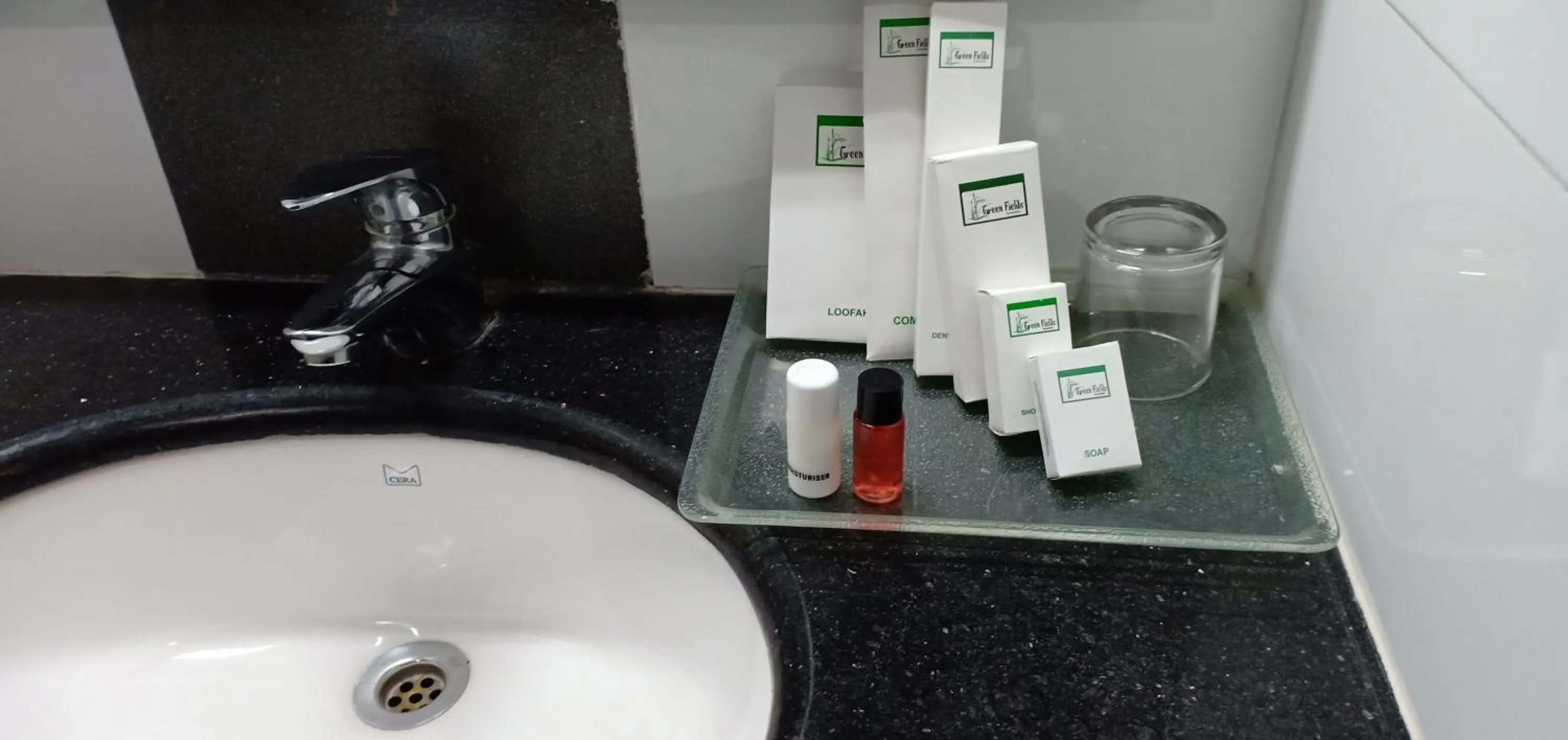 Bathroom in Green Fields Kumarakom