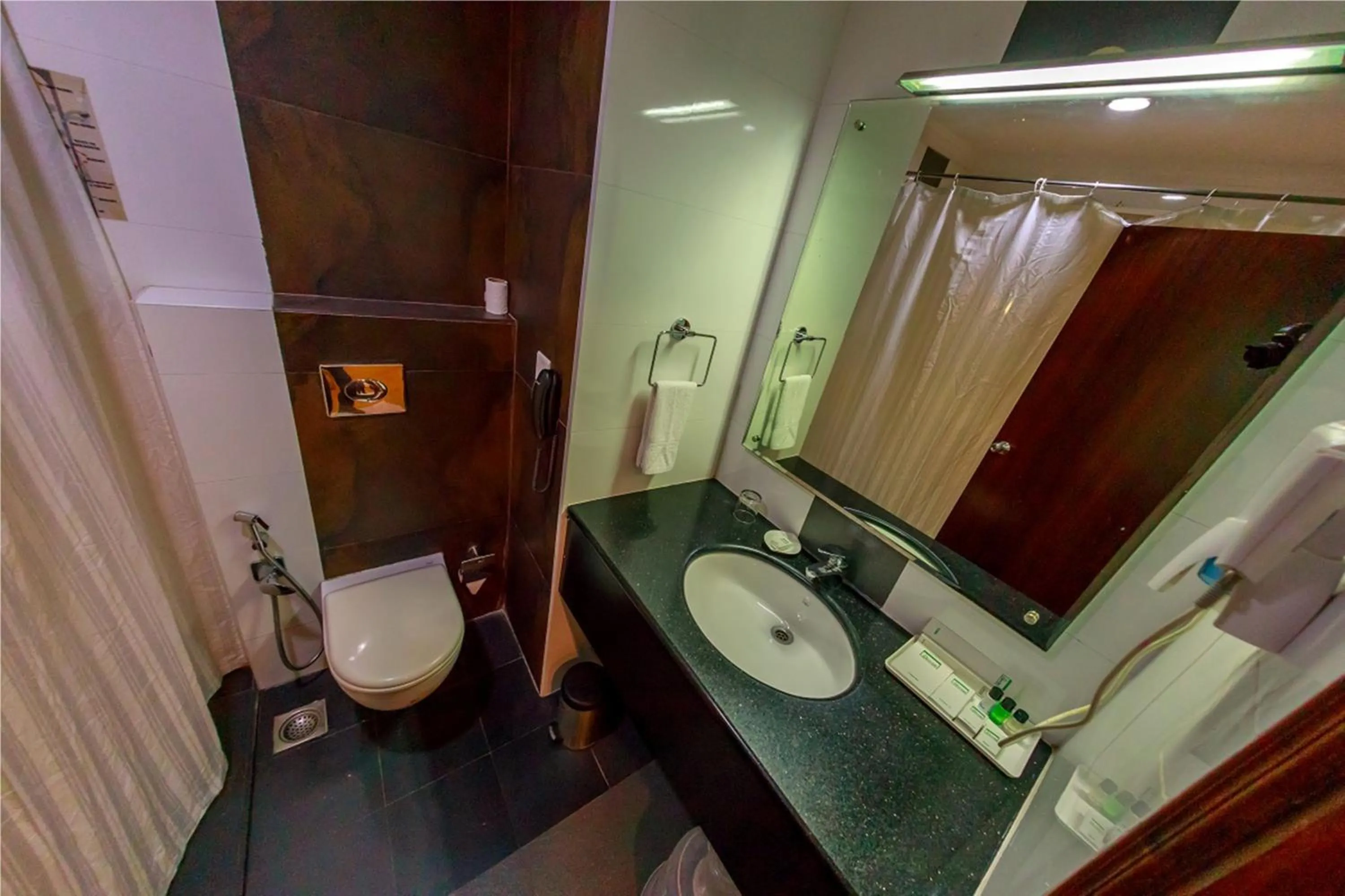 Toilet in Green Fields Kumarakom