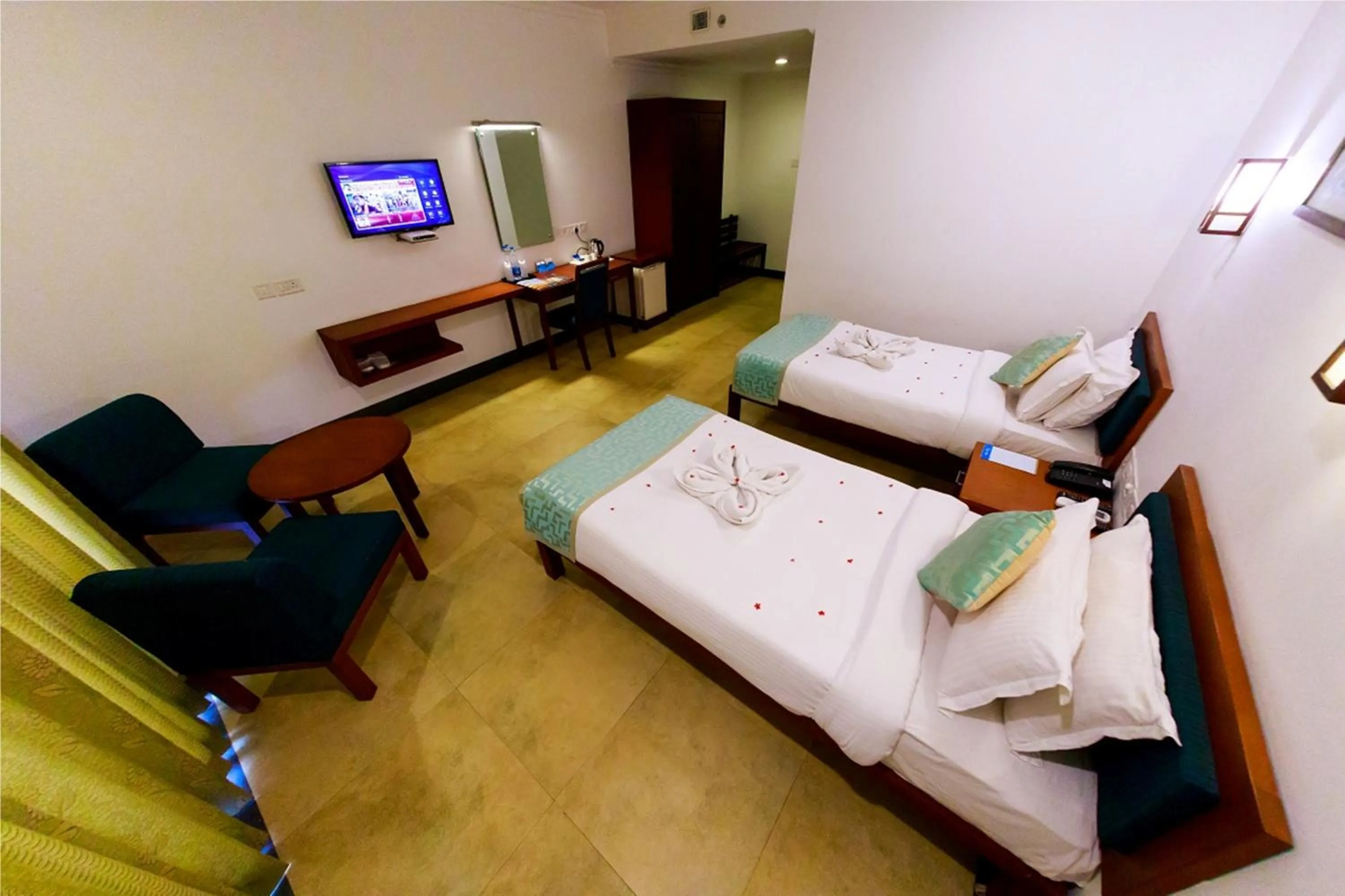 Photo of the whole room, Bed in Green Fields Kumarakom