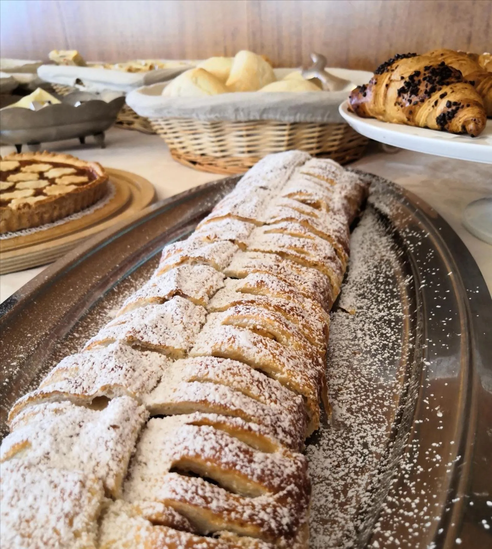 Food and drinks in Albergo Ristorante Scanapà