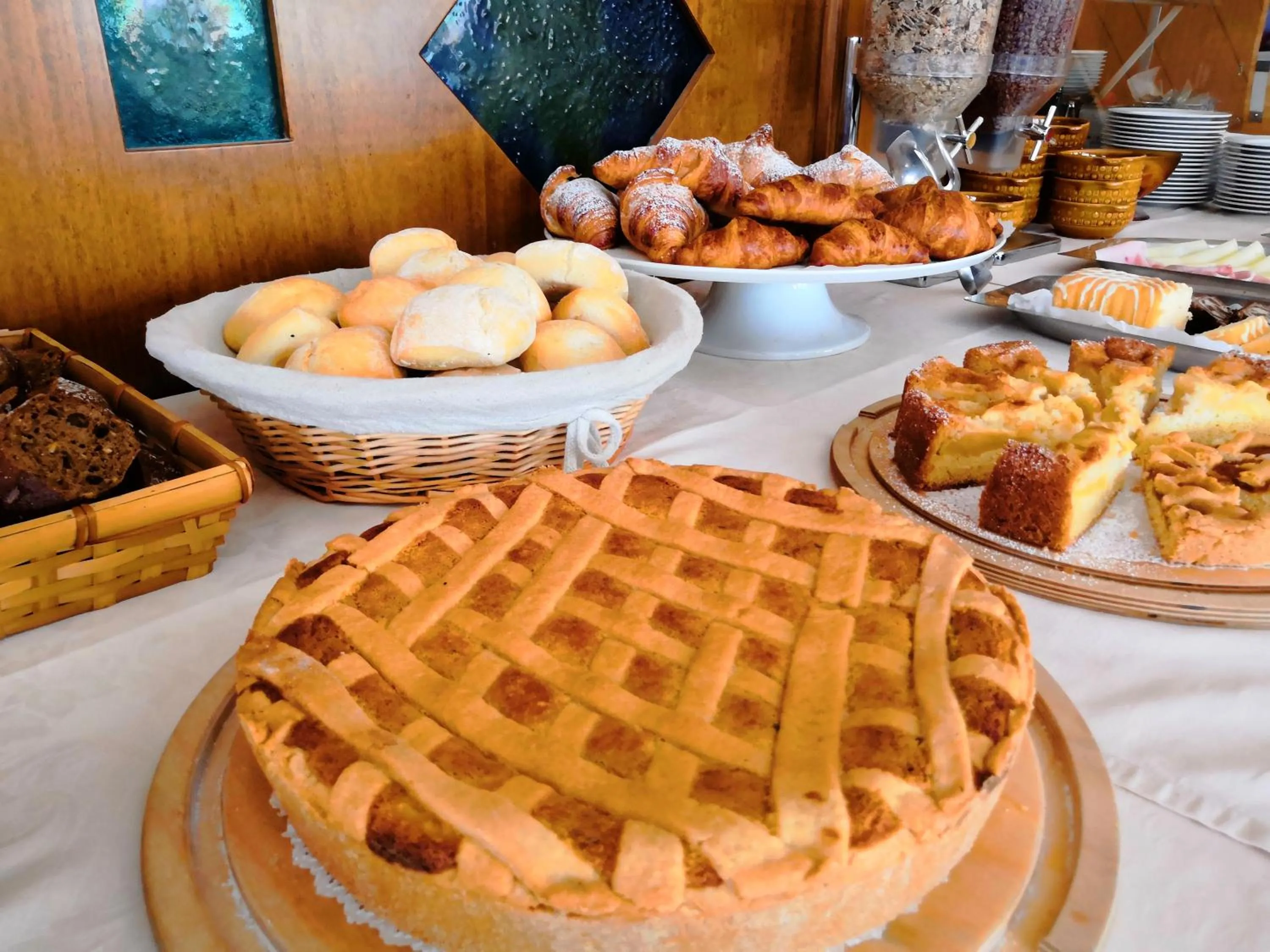 Food and drinks in Albergo Ristorante Scanapà