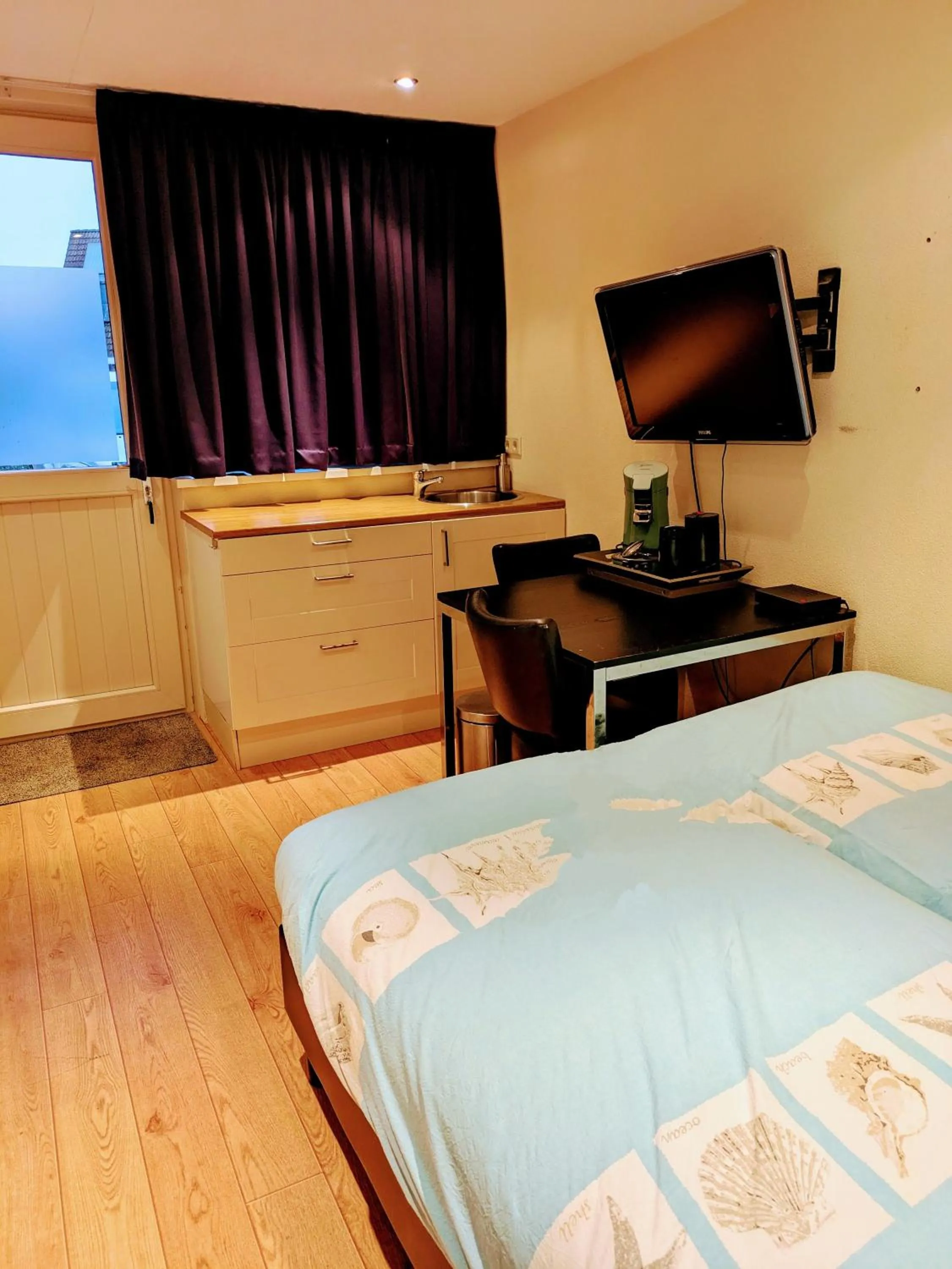 Property building, Bed in Logies21 Texel