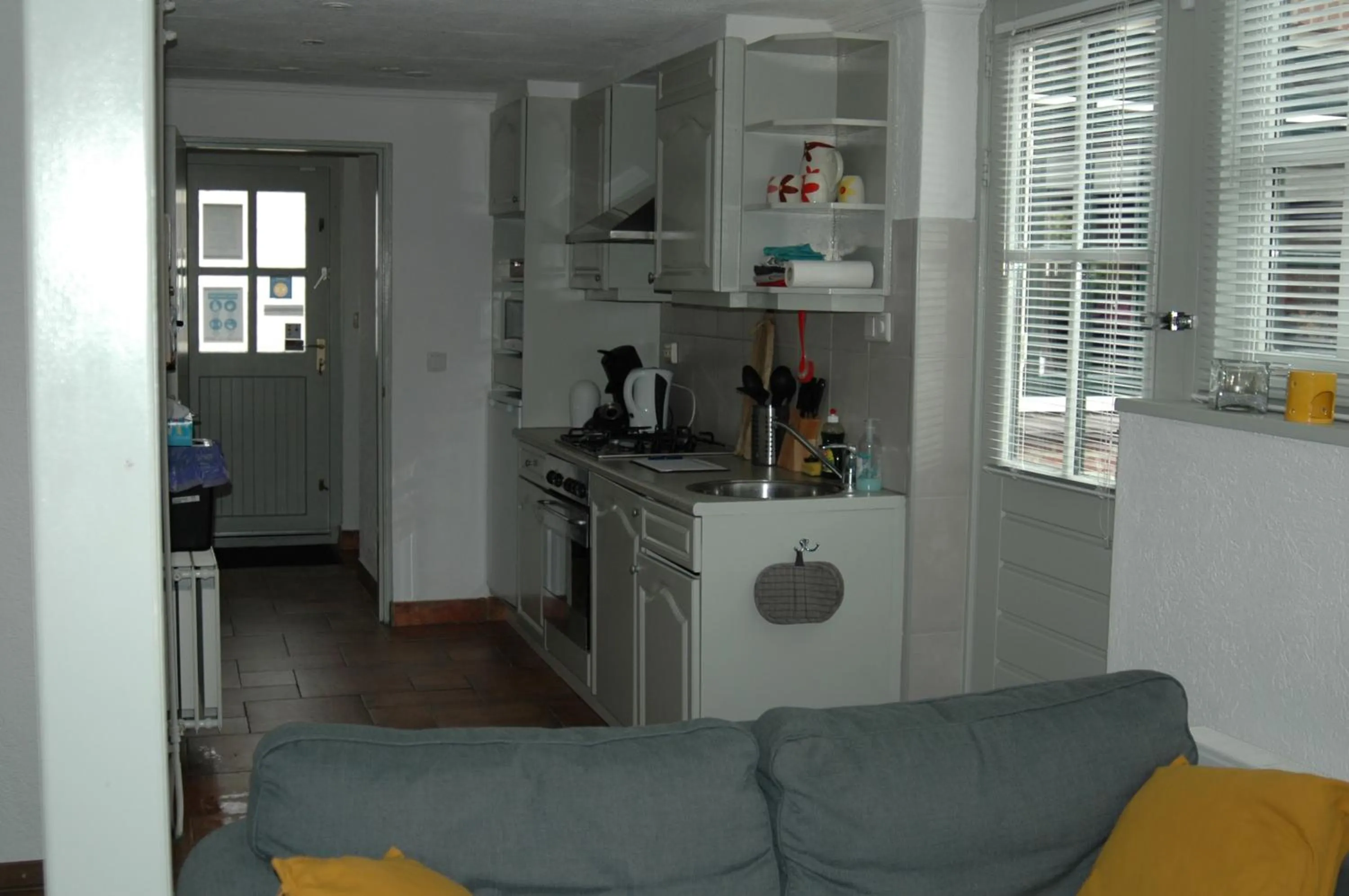 Kitchen or kitchenette in Bed & Breakfast de Vrijheid