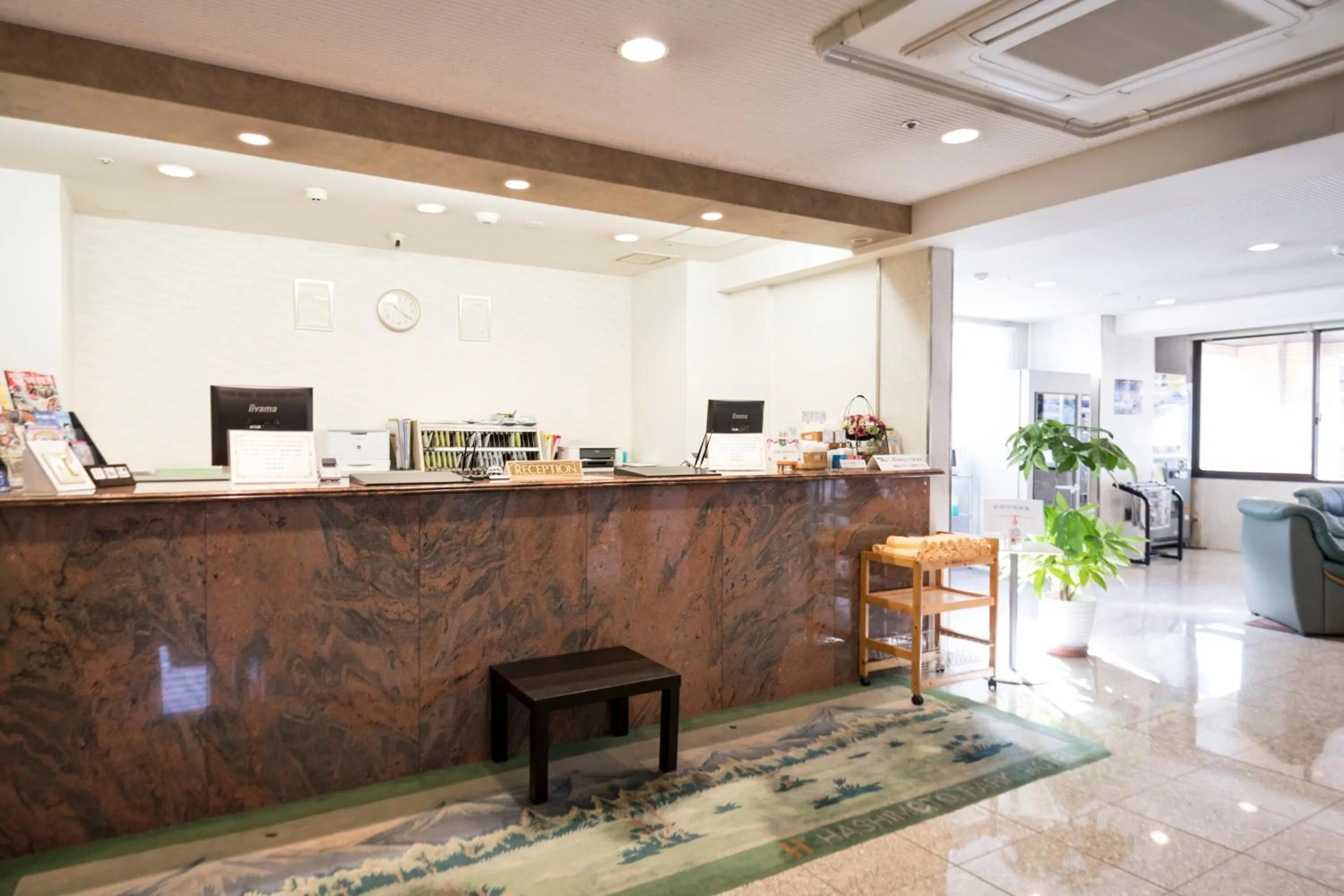 Lobby or reception in Hashimoto Park Hotel