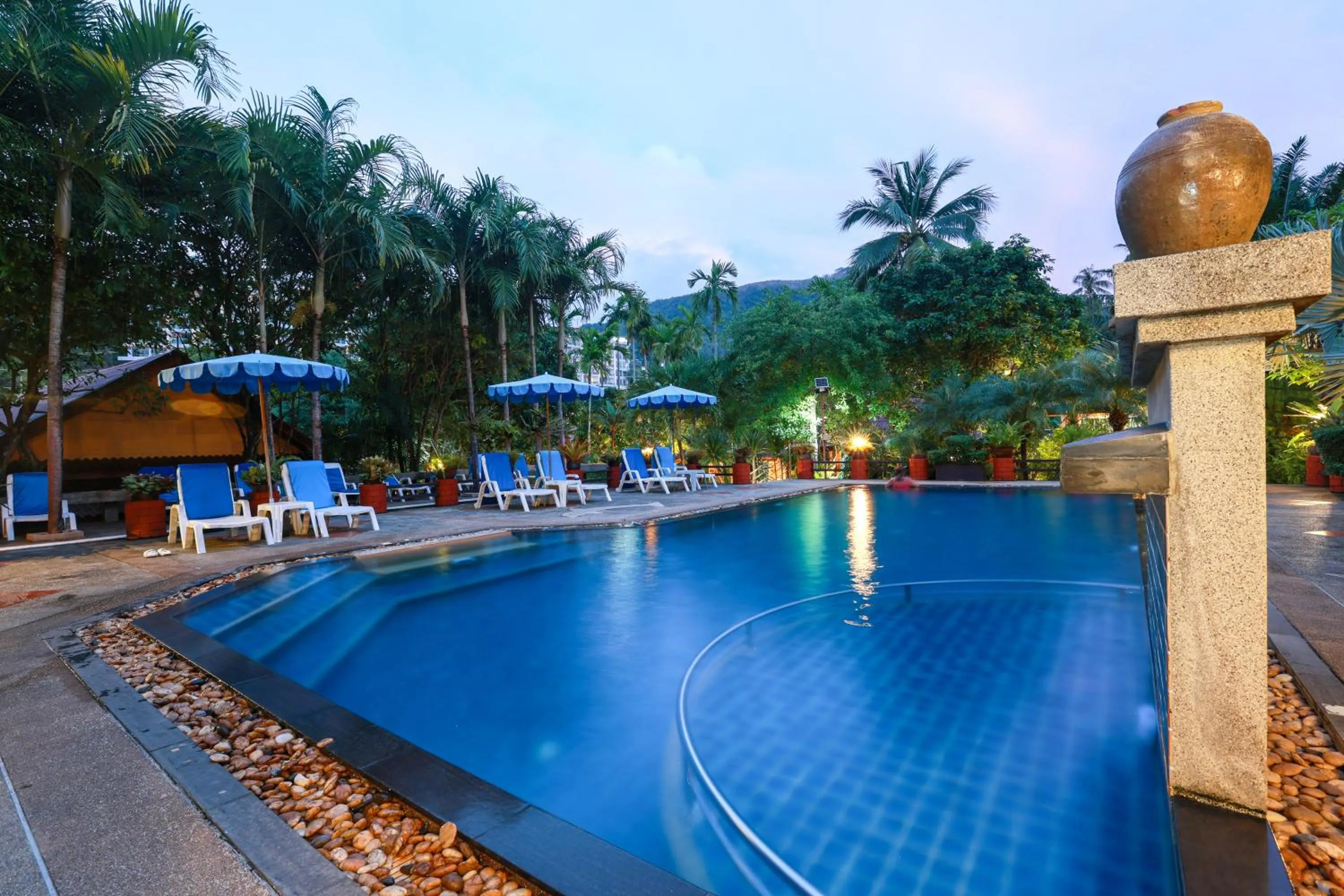 Pool view in Baan Vanida Garden Resort