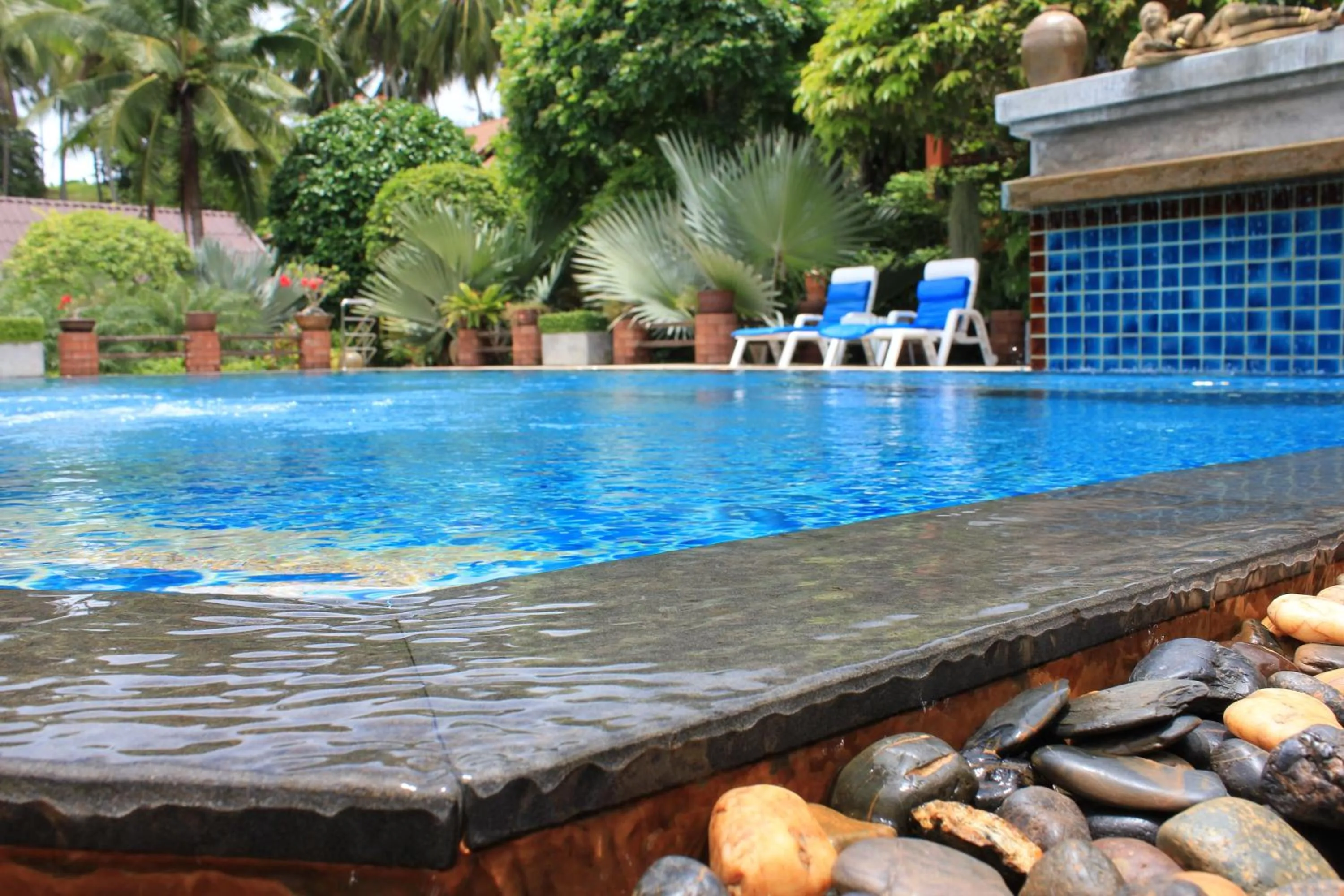 Pool view in Baan Vanida Garden Resort