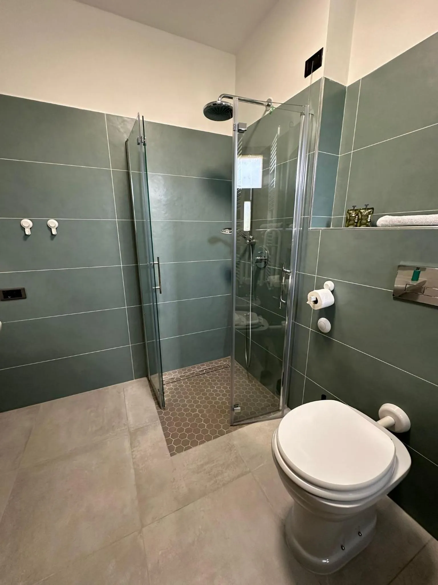 Shower in Chiara’s Home