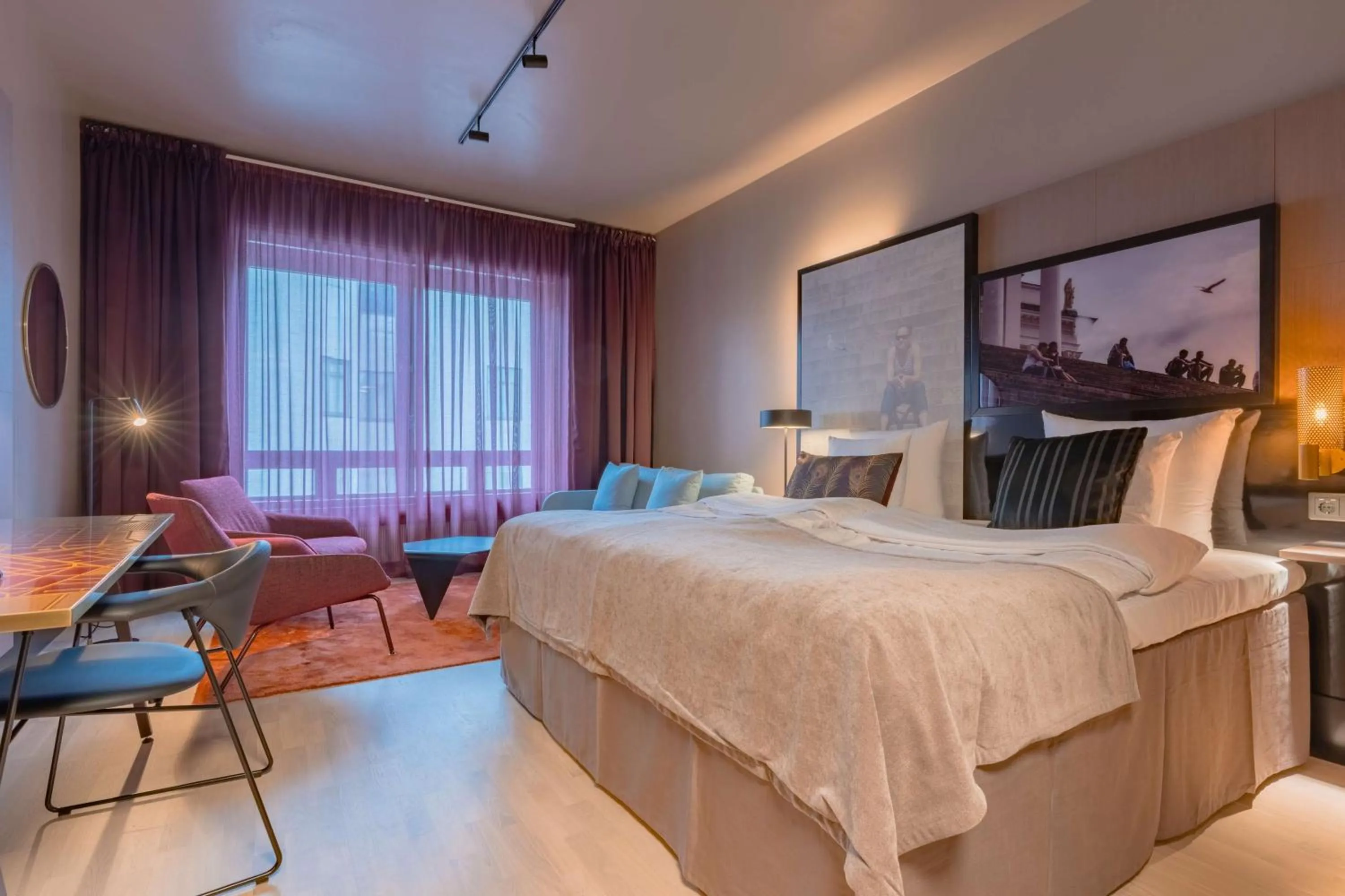 Bedroom, Bed in Marski by Scandic