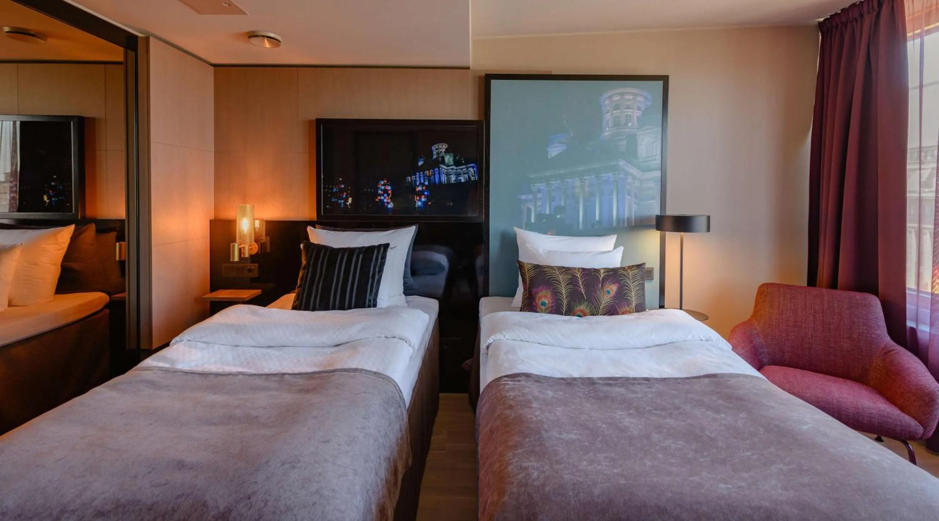 Bedroom, Bed in Marski by Scandic