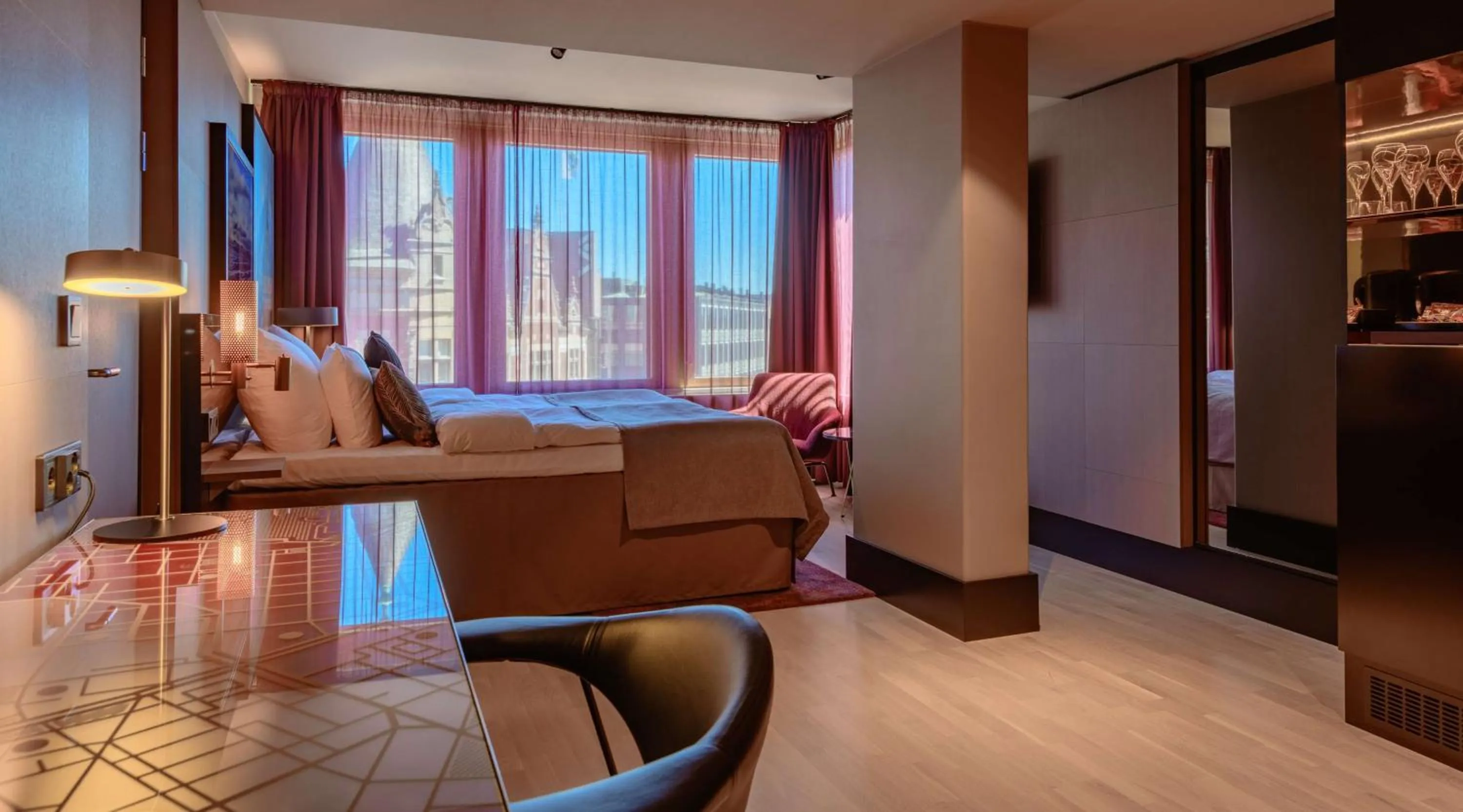 Bedroom, Bed in Marski by Scandic