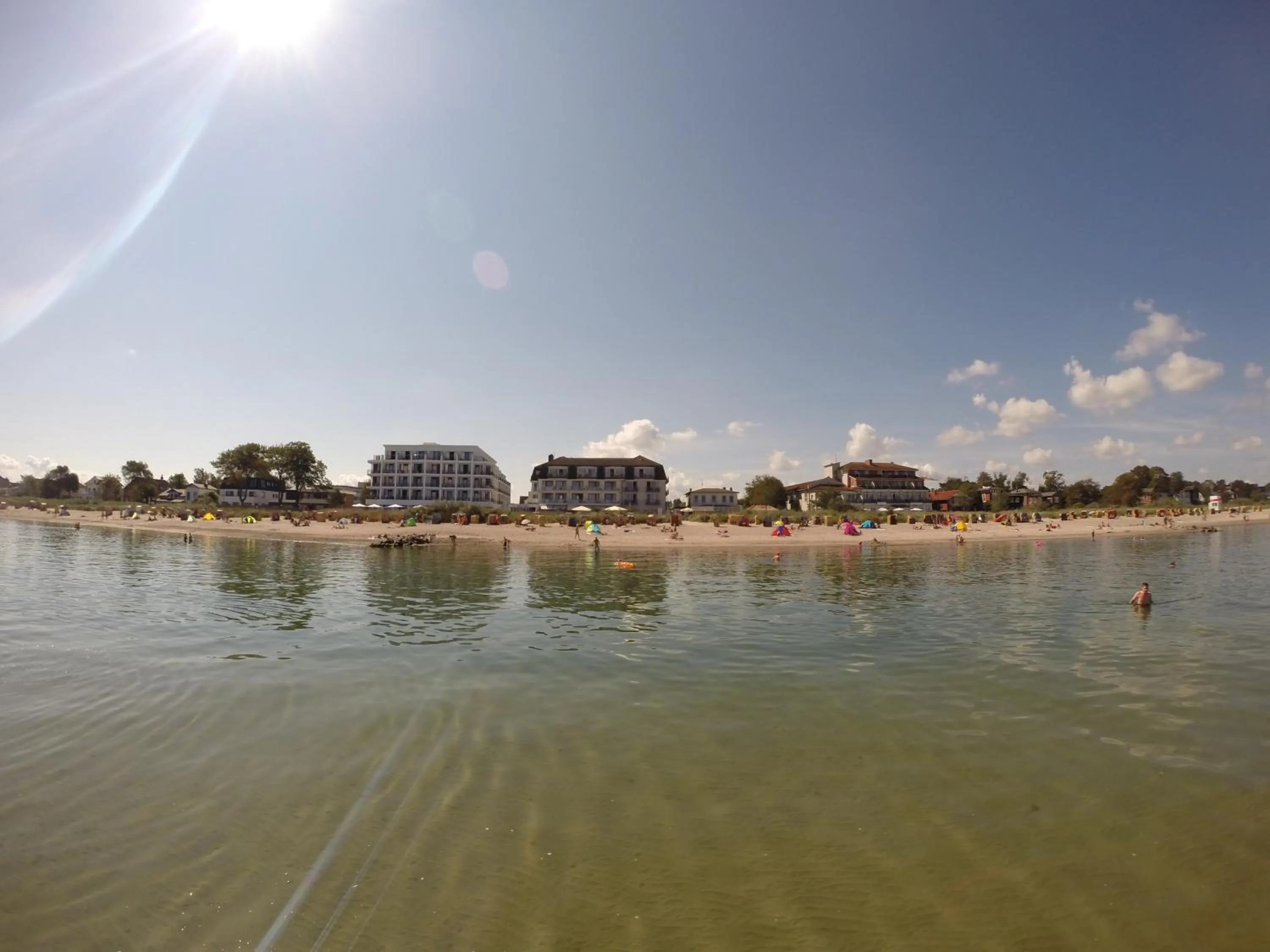 Beach in Mein Strandhaus - Hotel, Restaurant & Schwimmbad