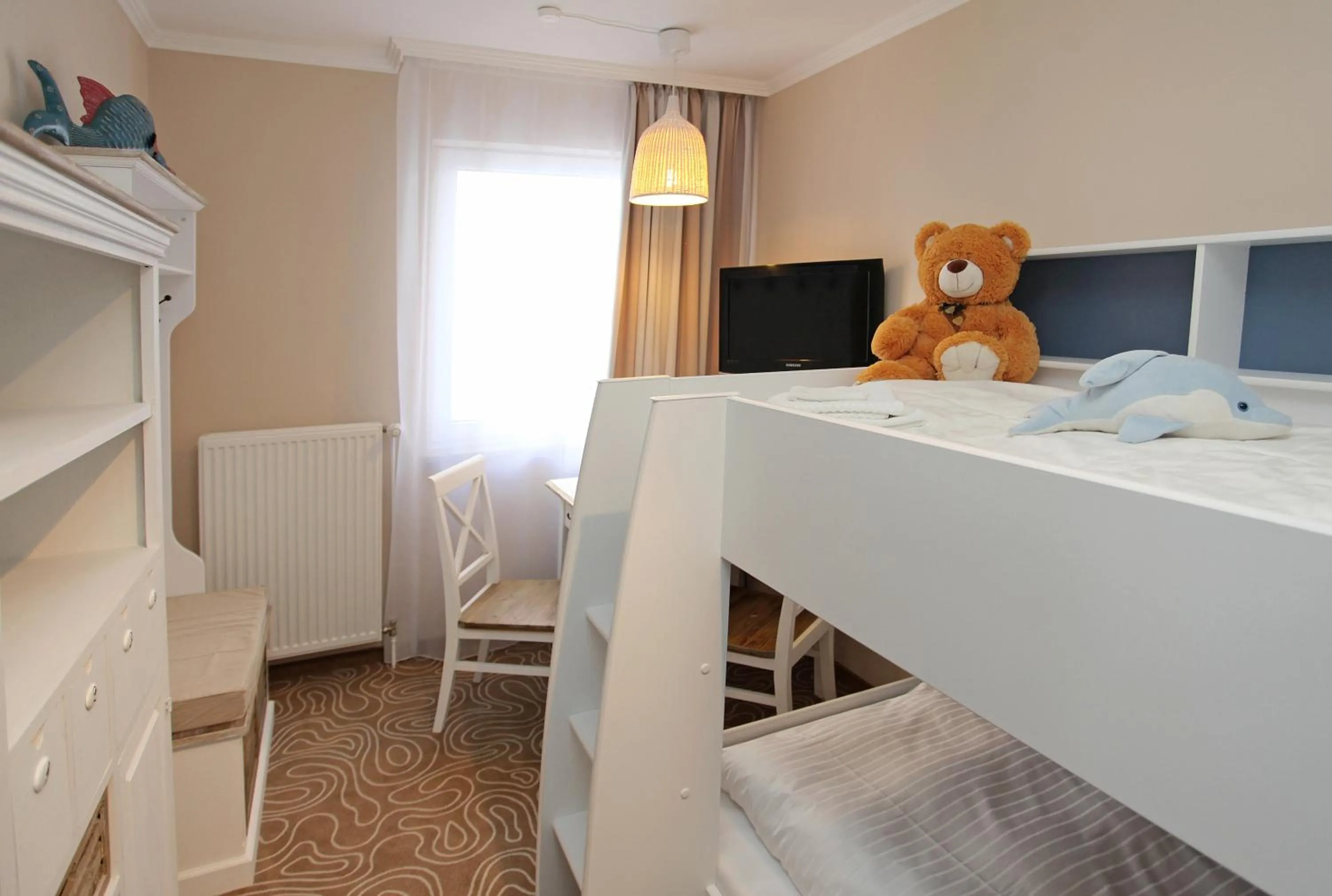 Bed in Mein Strandhaus - Hotel, Restaurant & Schwimmbad