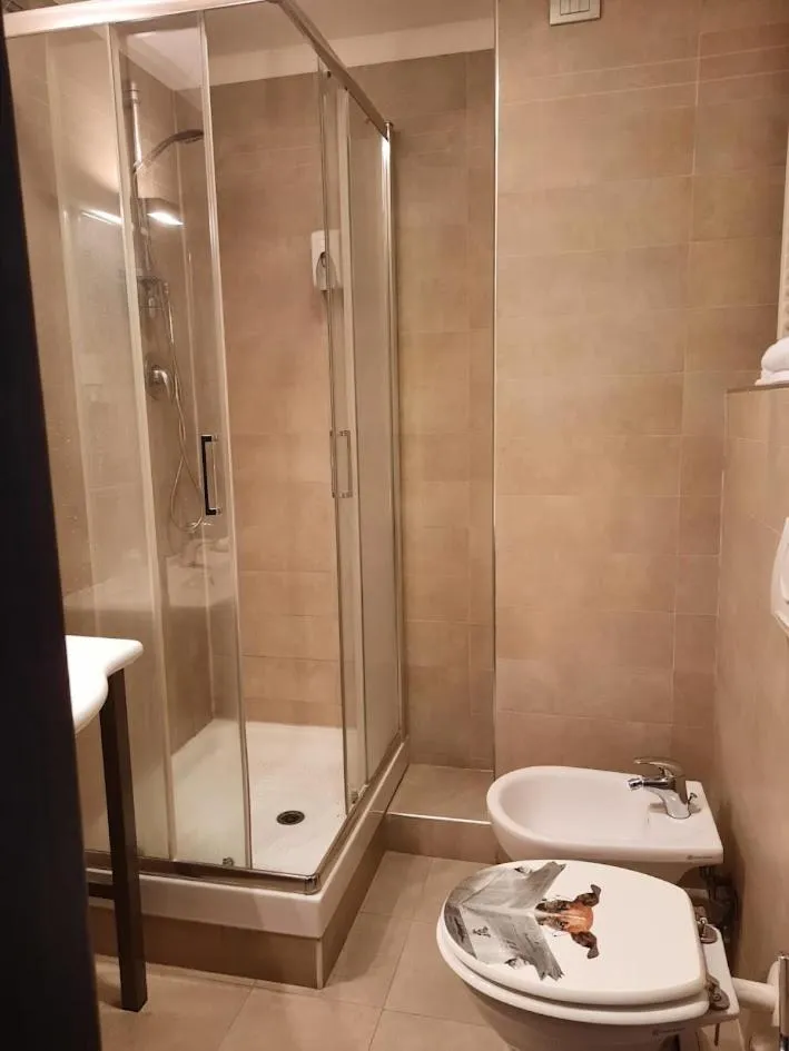 Shower in Hotel Verdina