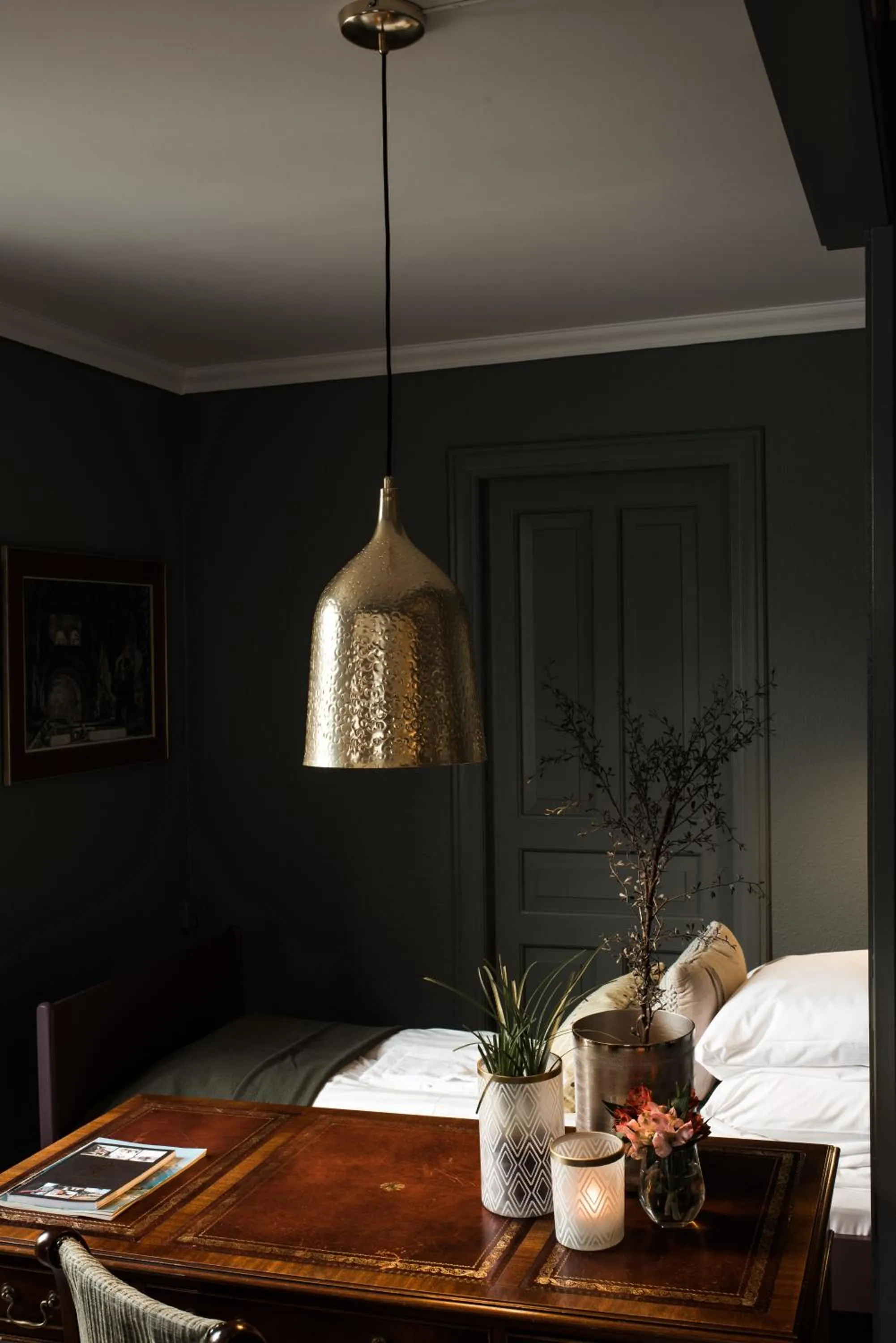 Bedroom, Bed in Fjærland Fjordstove Hotell - Huseby Hotelldrift AS