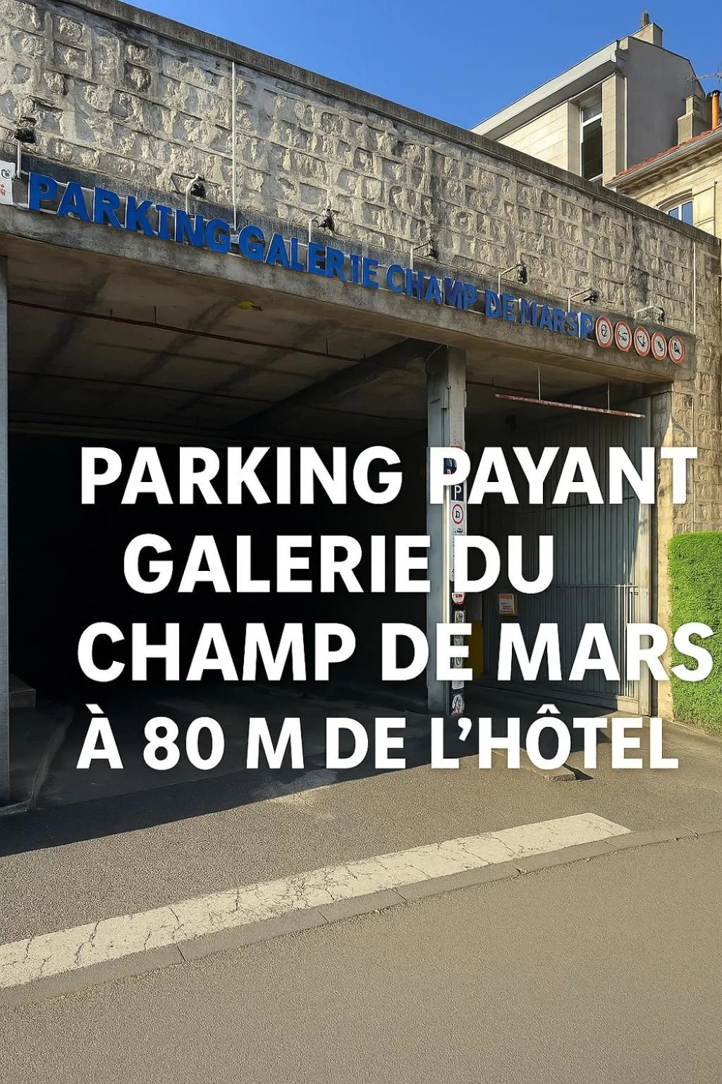 Parking in ibis budget Angoulême Centre