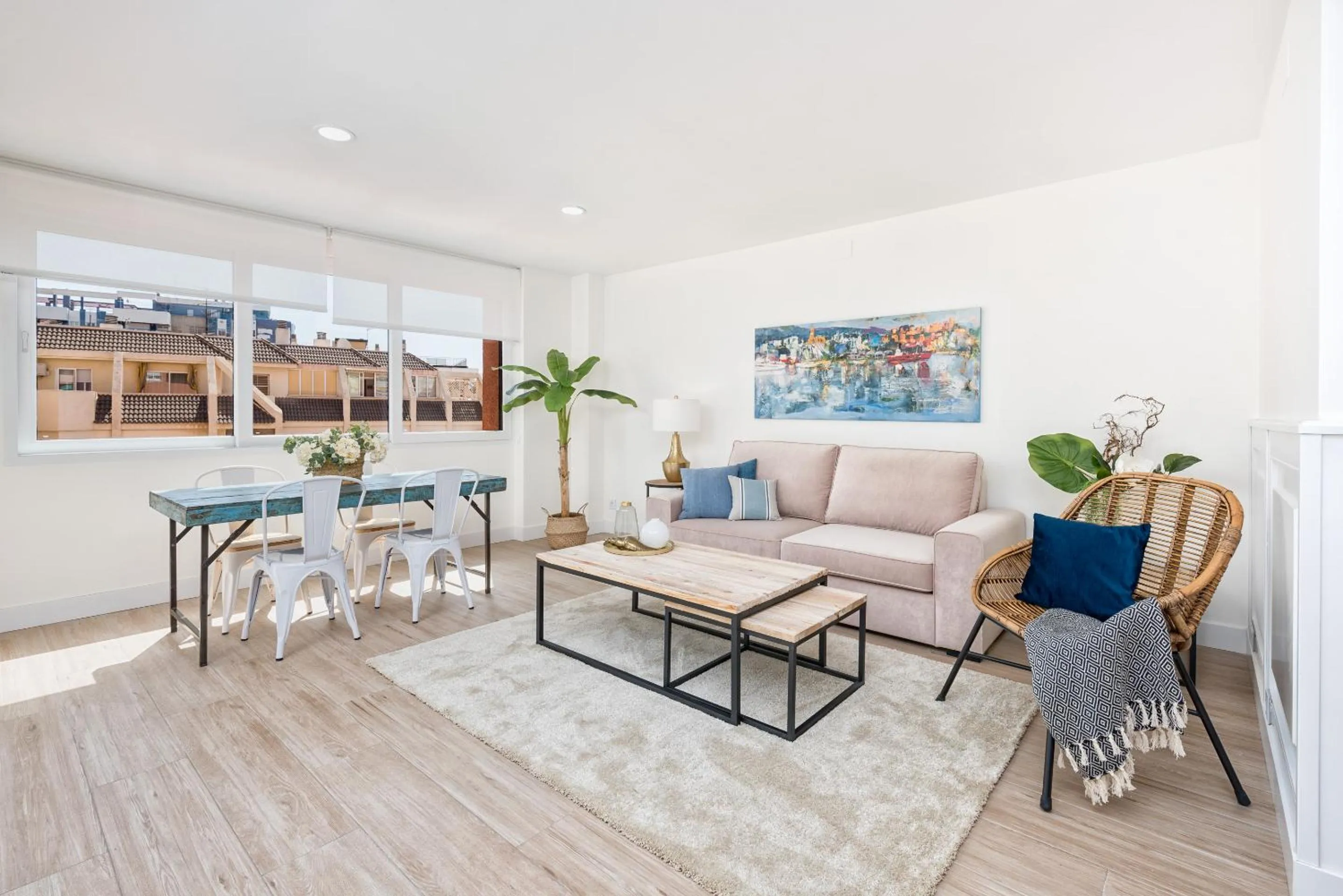 Living room in iloftmalaga Miramar