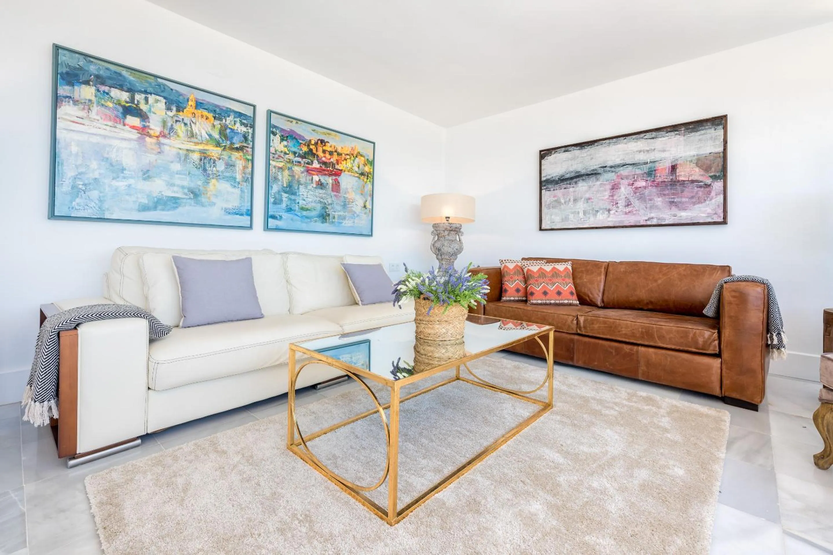 Living room in iloftmalaga Miramar