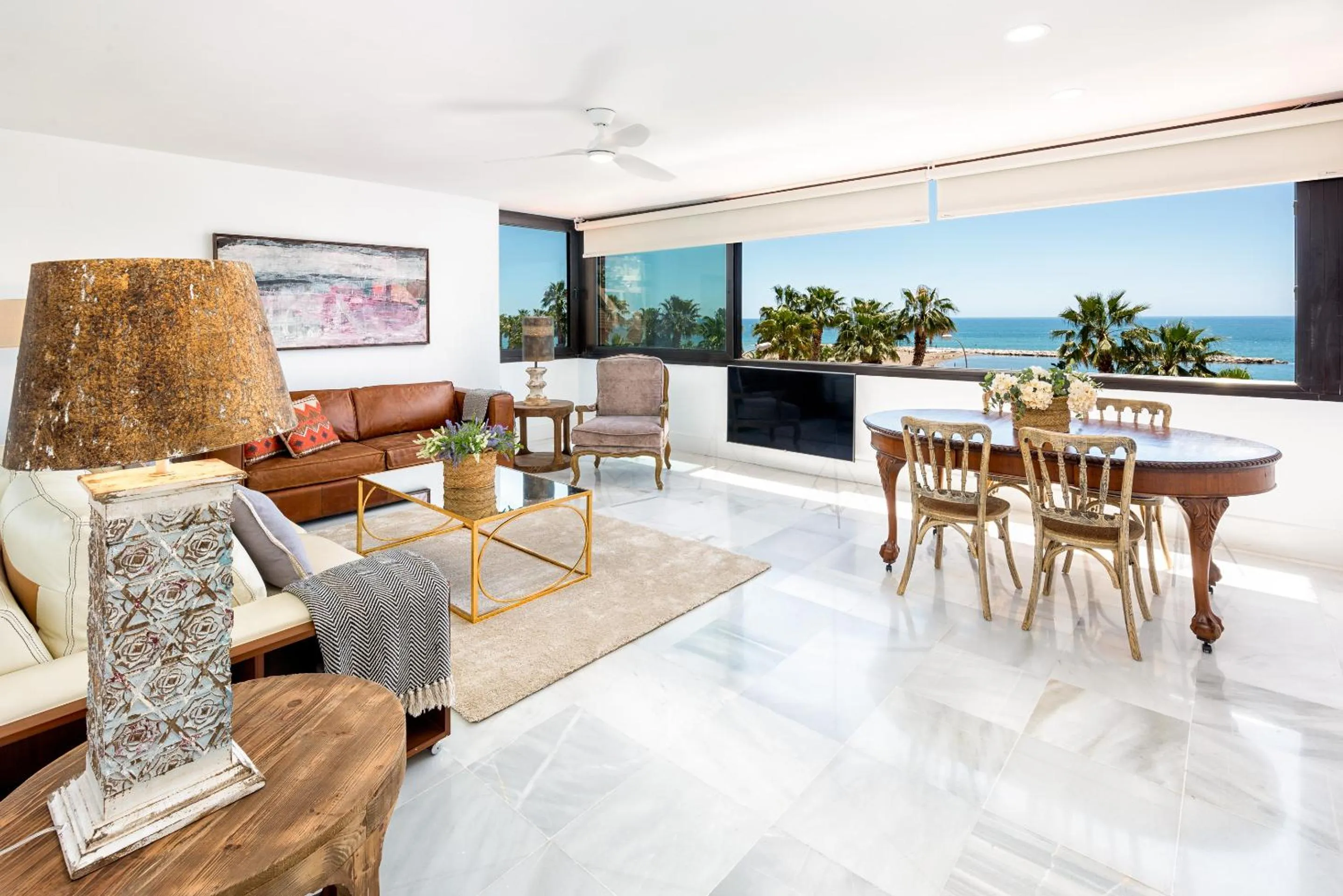 Living room in iloftmalaga Miramar