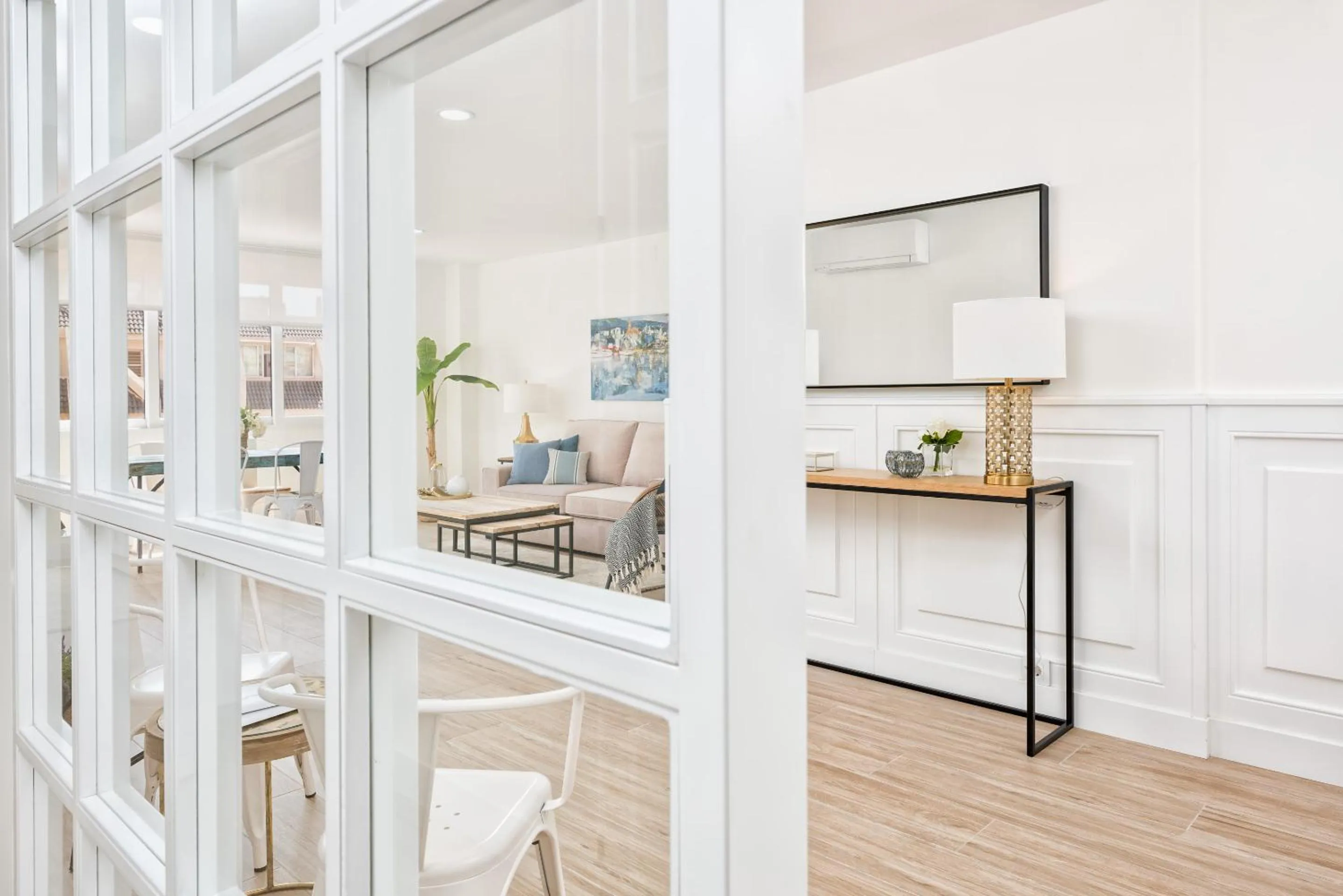 Living room in iloftmalaga Miramar