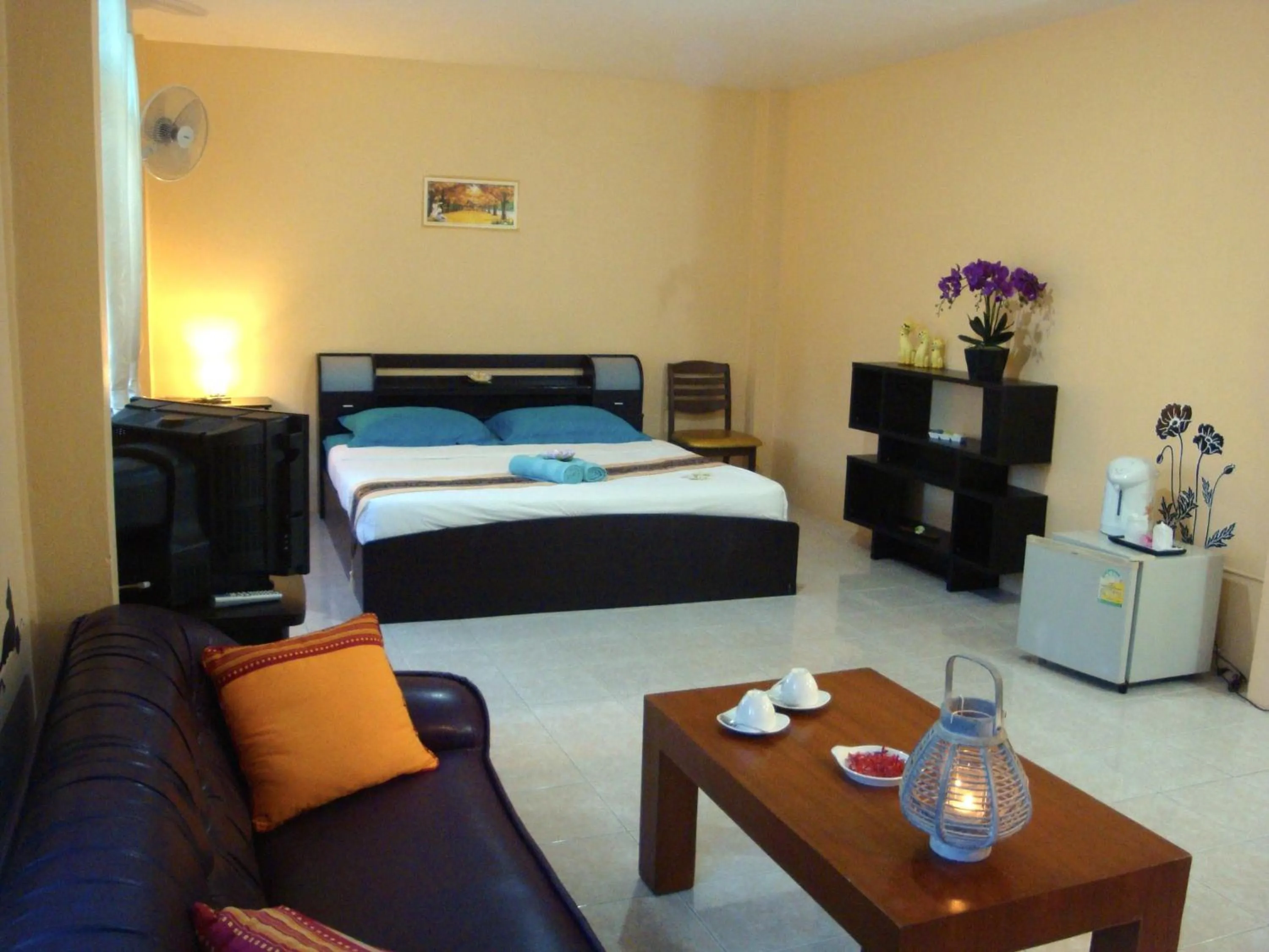 Bed in Similan Hotel