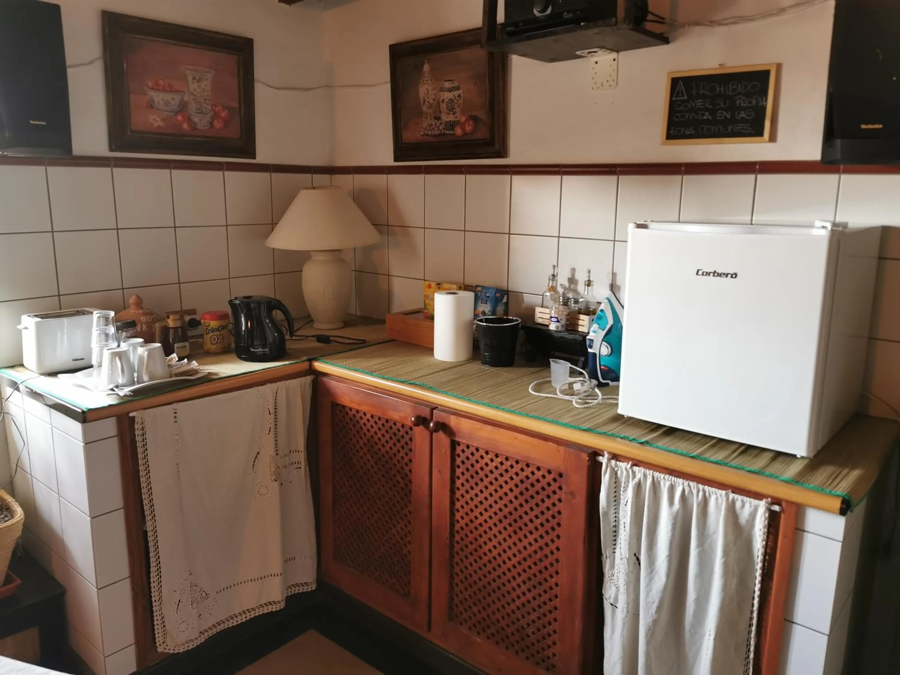 Dining area in Villa Cecilio