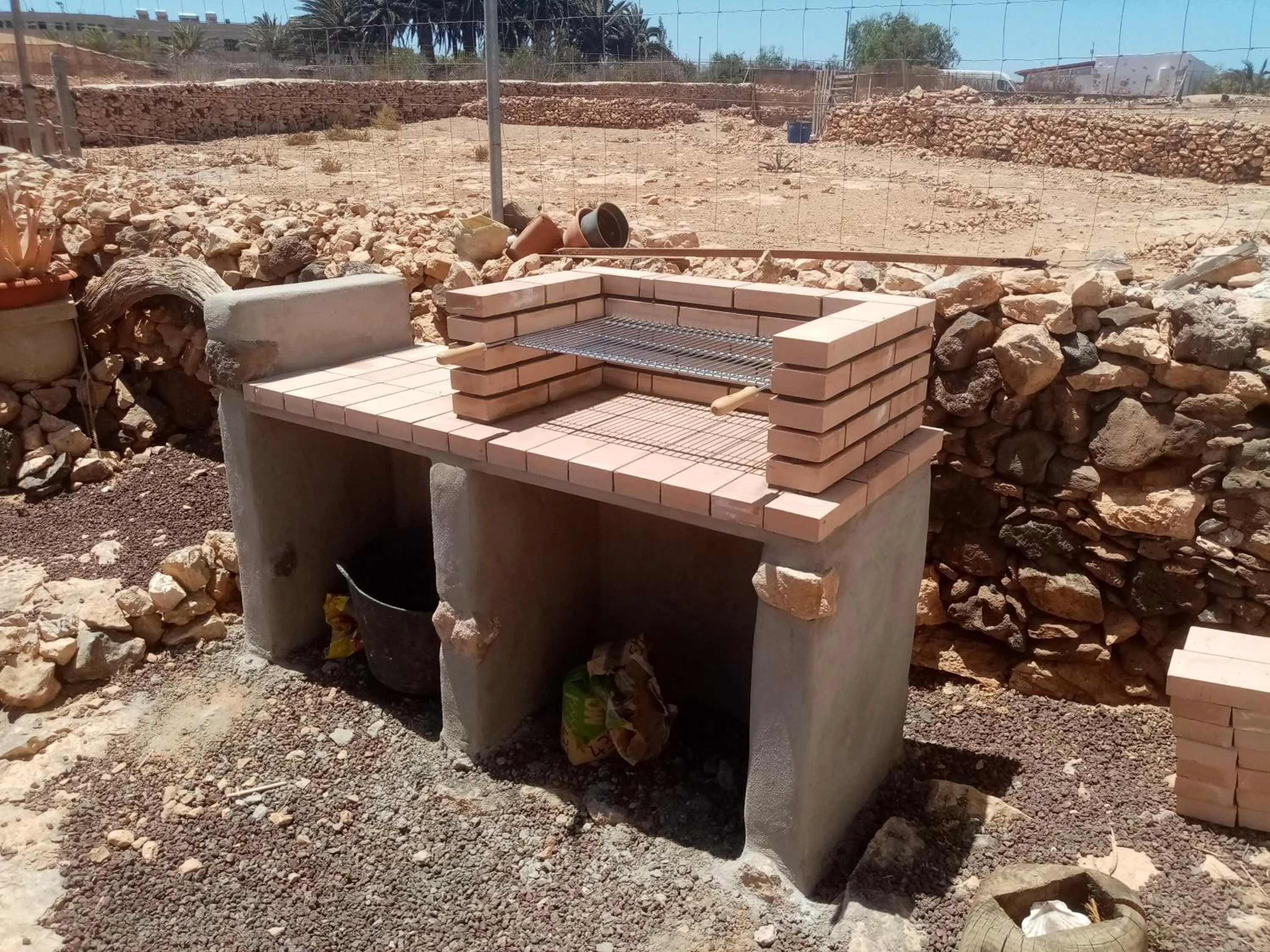 BBQ facilities in Villa Cecilio