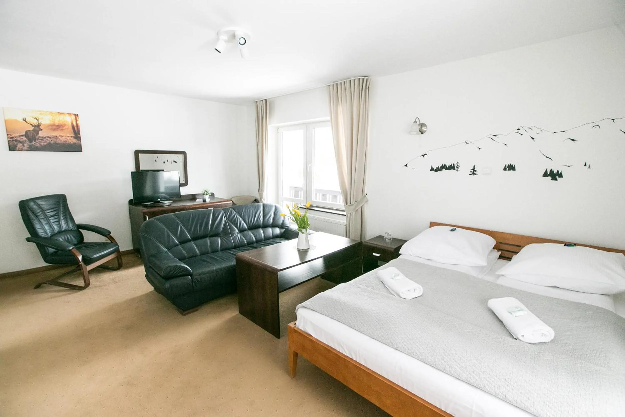 TV and multimedia, Bed in Rudy Lis Szczyrk