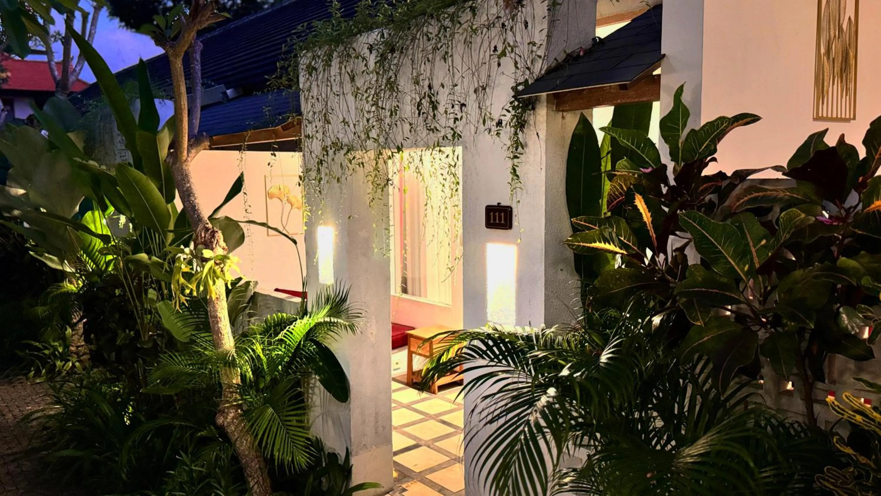 Garden view in Lubdhaka Canggu