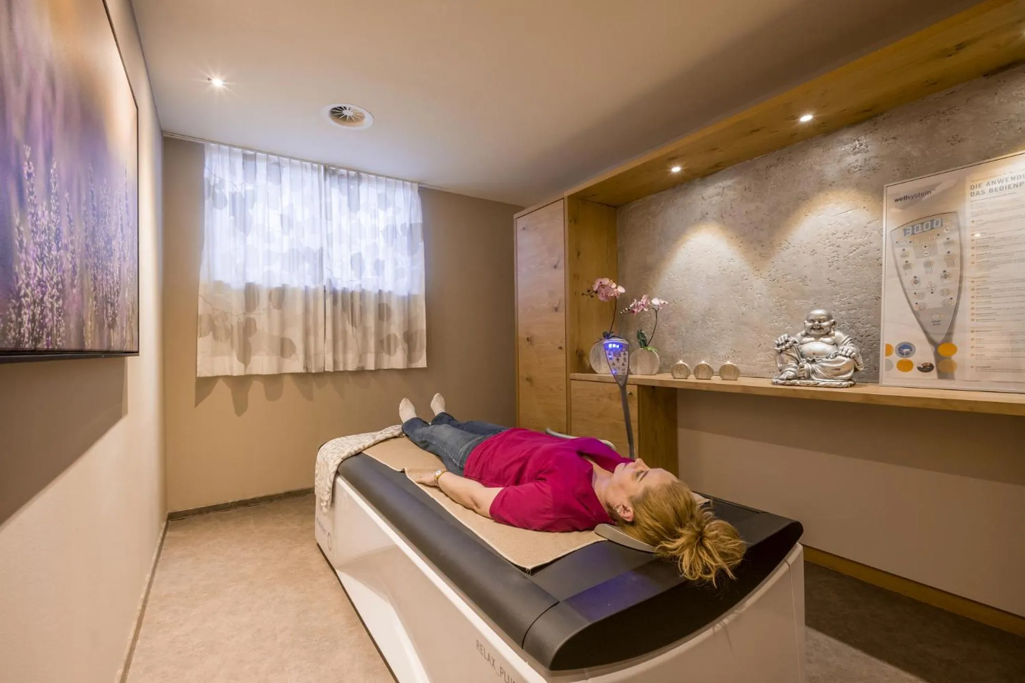 Massage in Liebes Caroline 4-Sterne-Hotel
