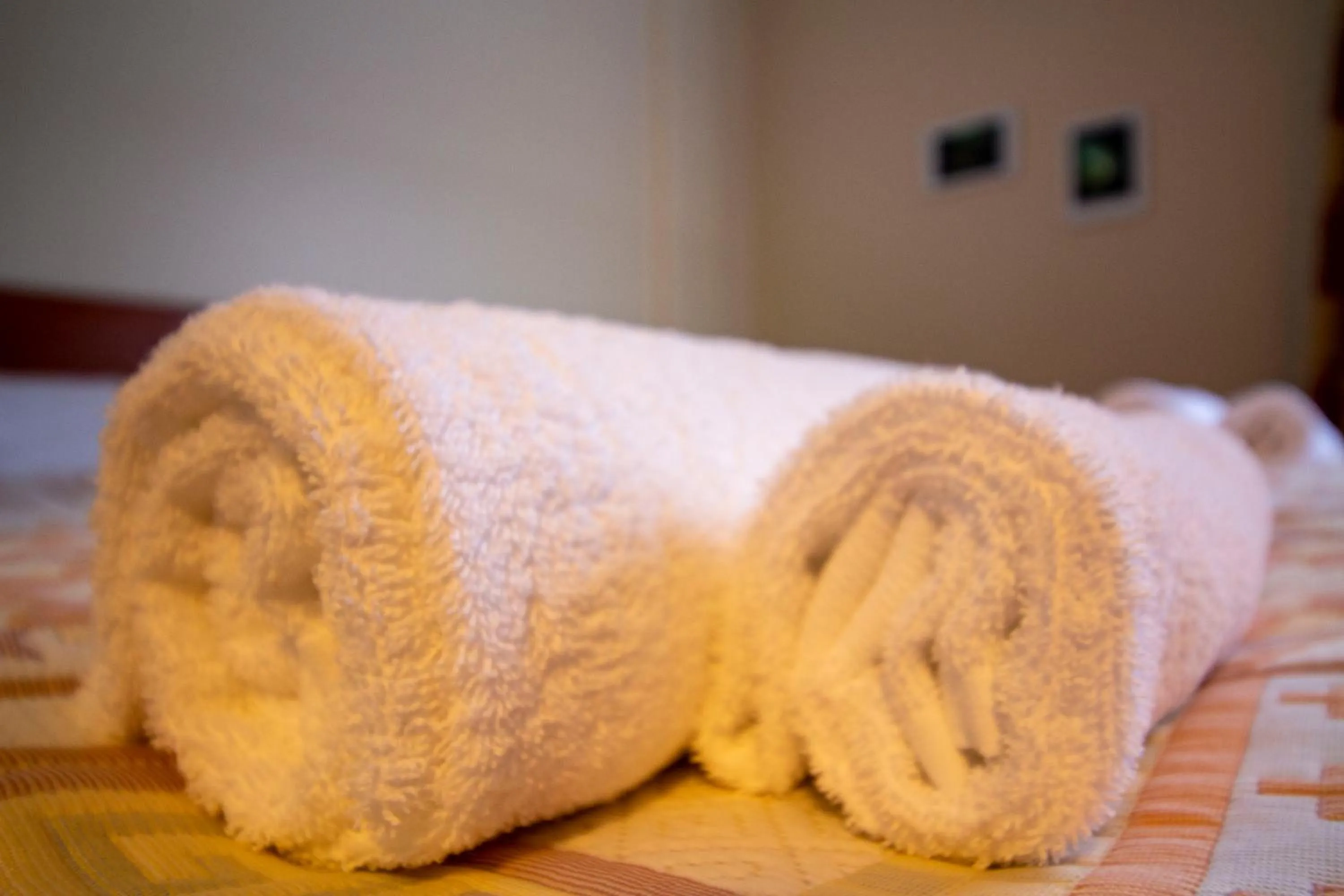 Bed in Tysfjord Hotel