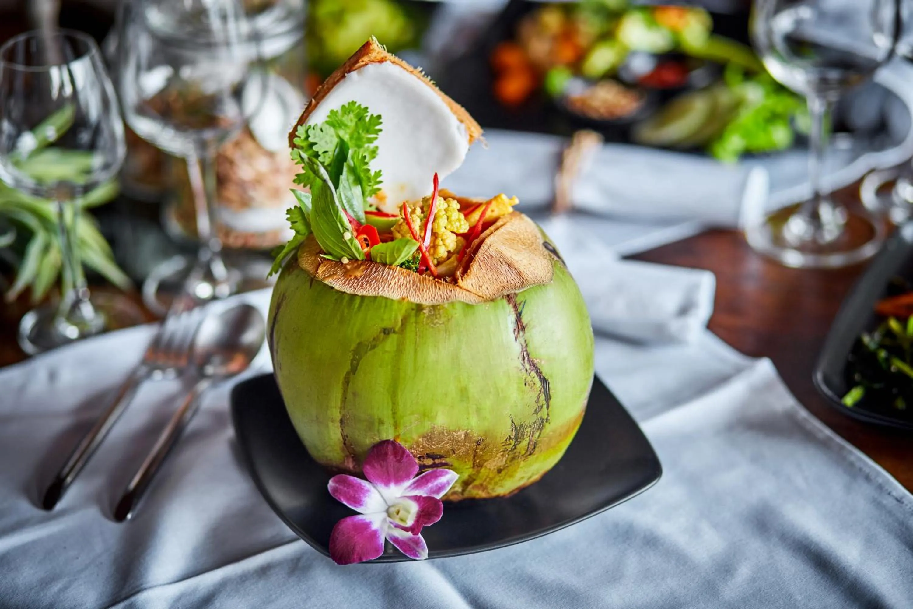 Restaurant/places to eat in Beyond The Blue Horizon Boutique Bungalows