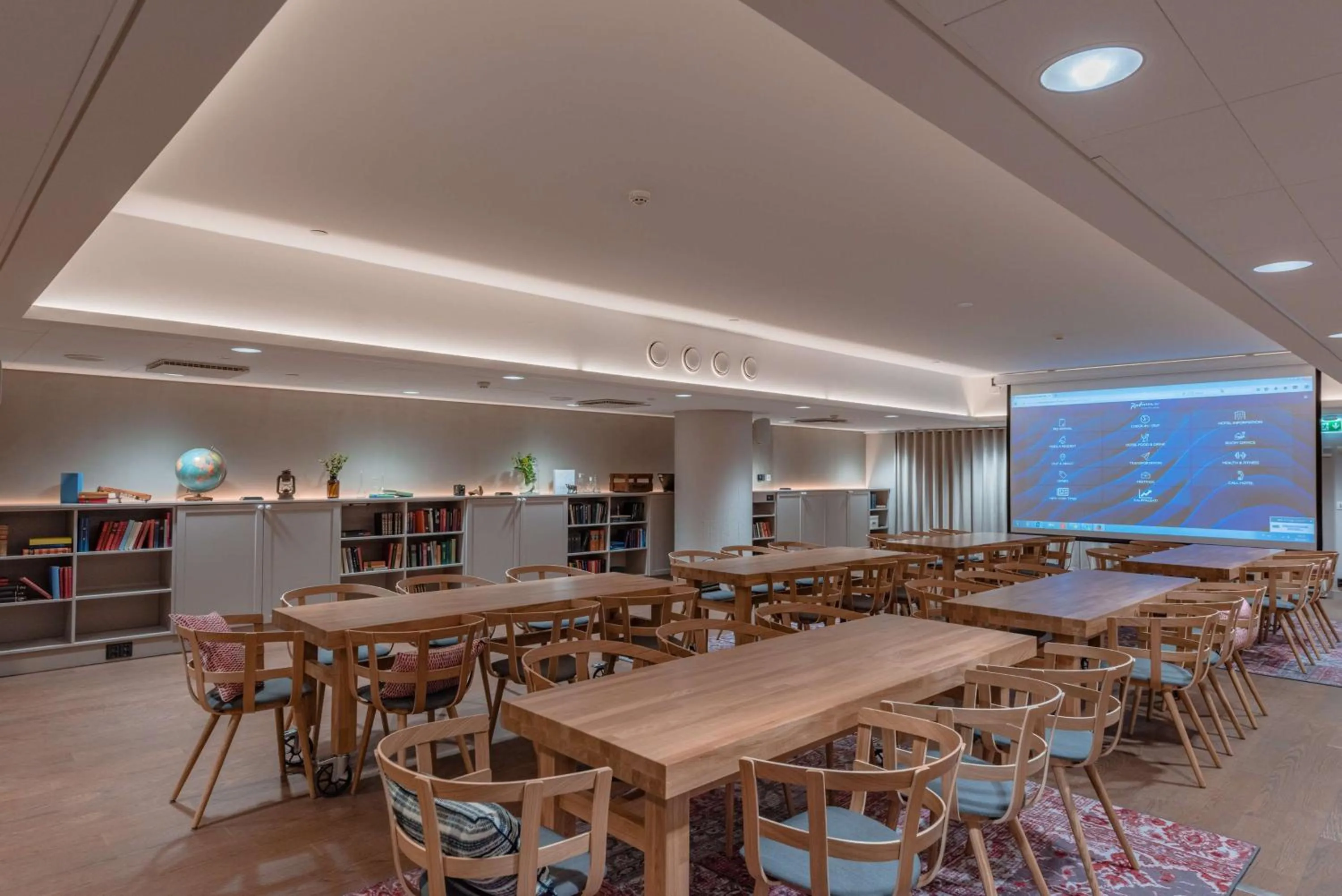 On site in Radisson Blu Seaside Hotel, Helsinki