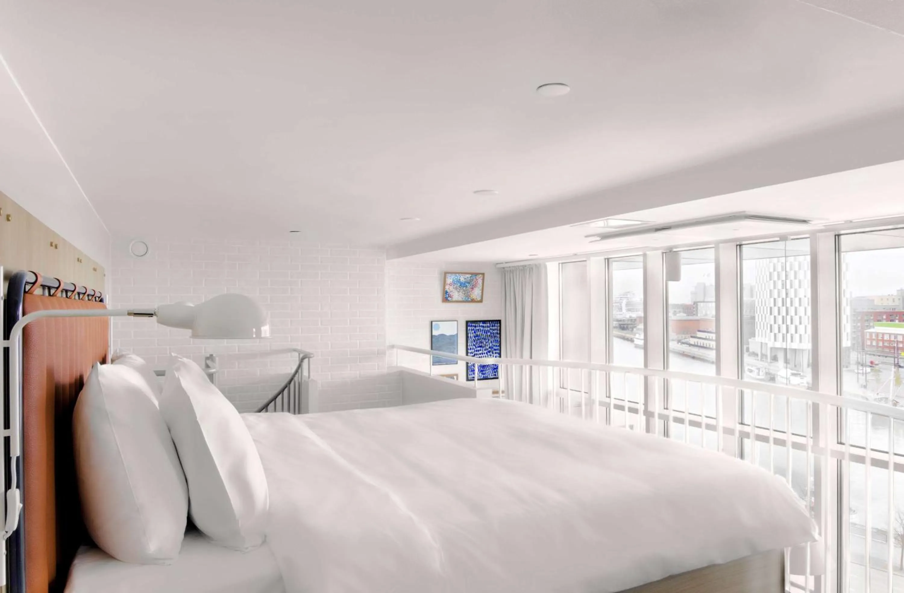 Balcony/Terrace, Bed in Radisson Blu Seaside Hotel, Helsinki