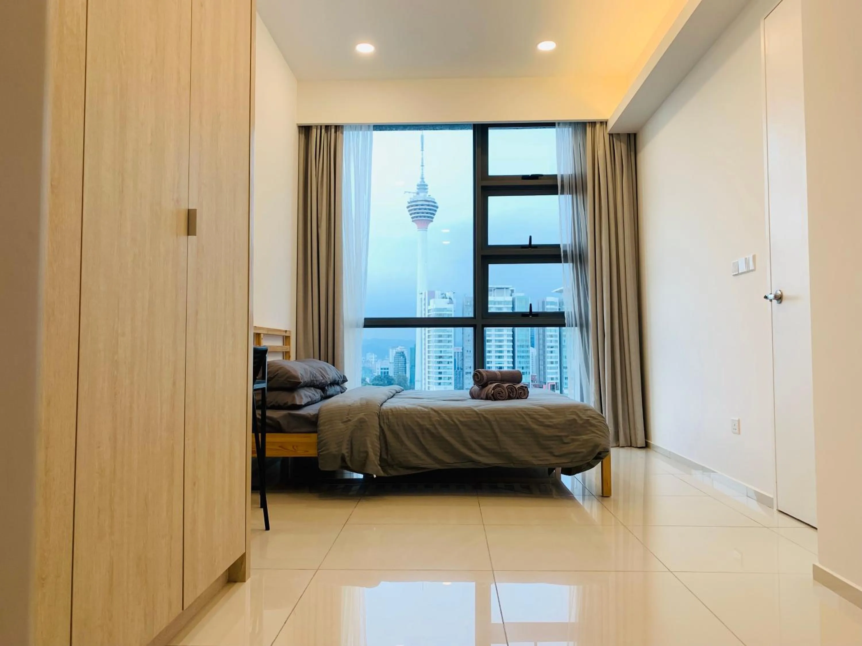 Bed in Robertson Suites Kuala Lumpur