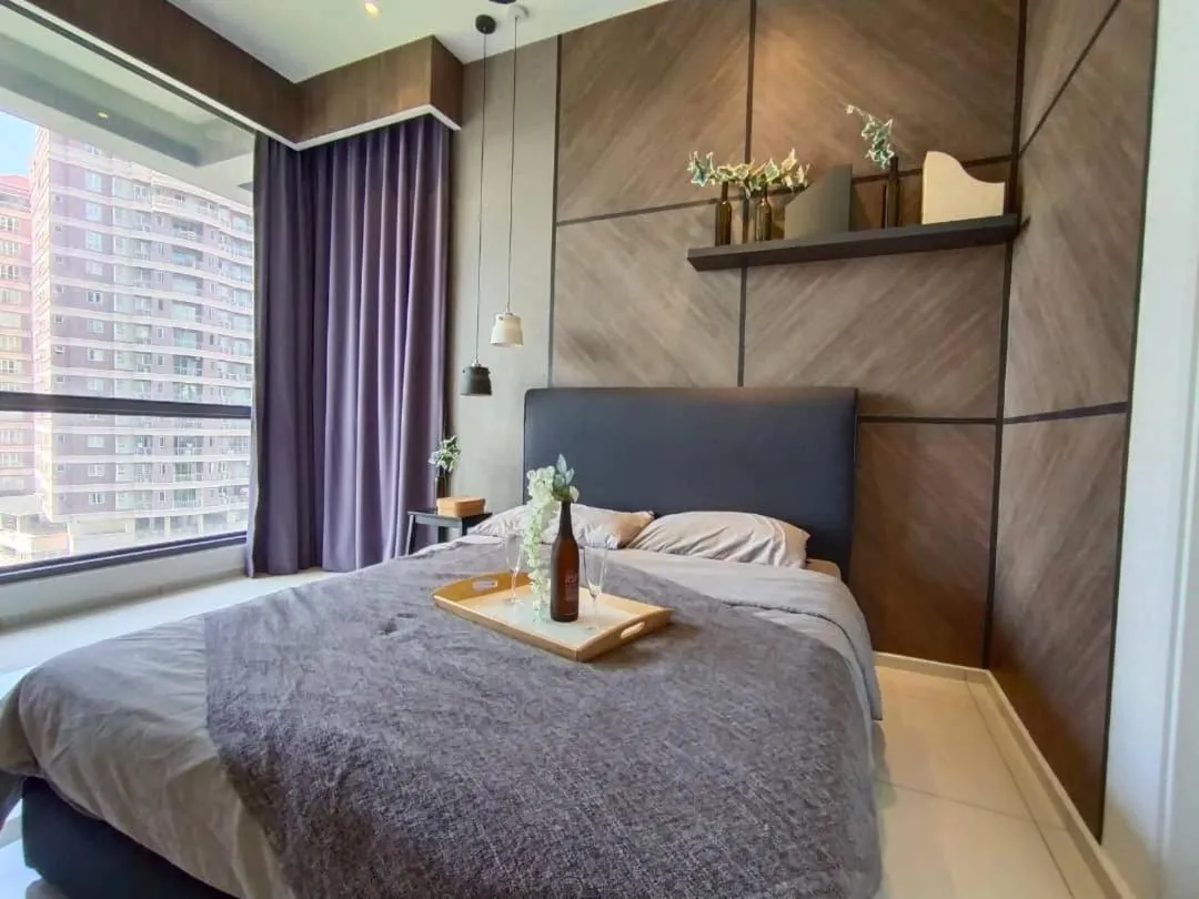 Bed in Robertson Suites Kuala Lumpur